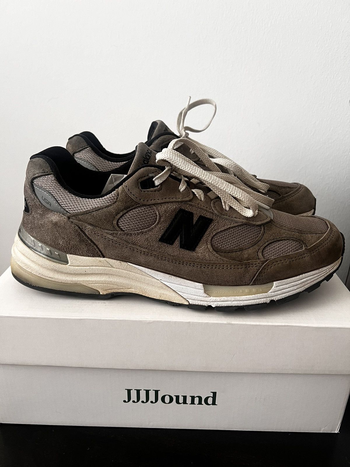 image of 992 Jjjjound Grey M992J2 Us 11 Shoes, Men's