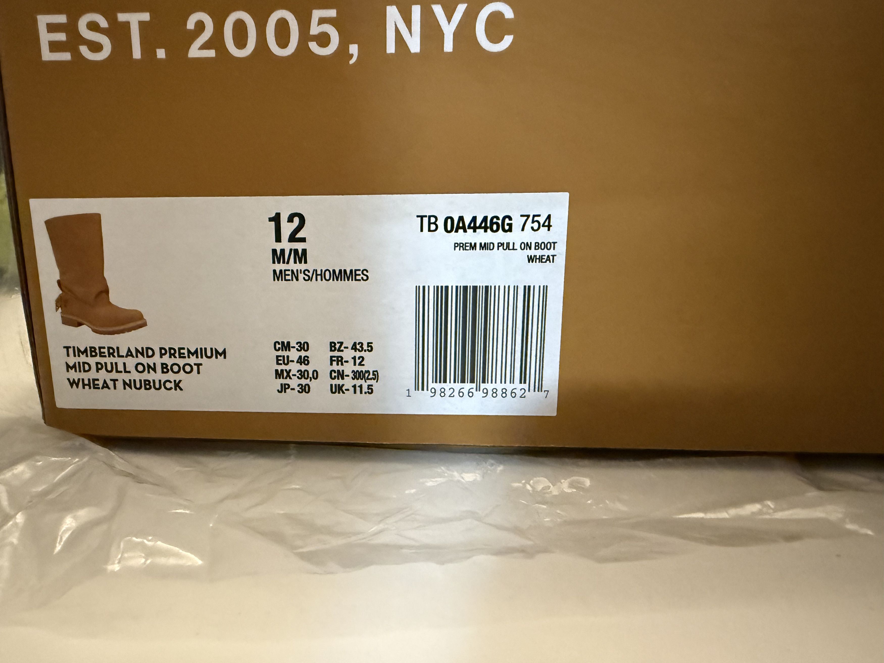 Telfar Timberland Mid Pull On Boot - Wheat Size US 12 / EU 45 - 10 Thumbnail