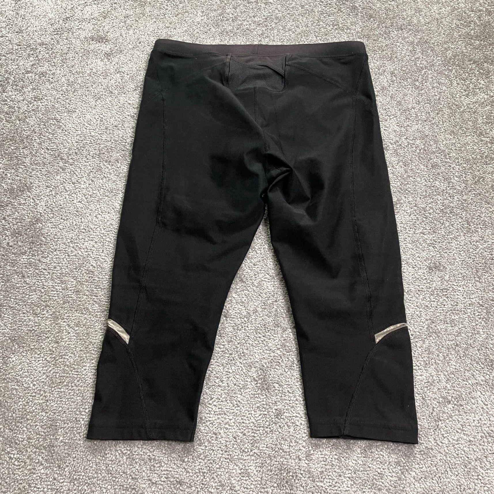 Nike Nike Dri-Fit Cropped Leggings Womens M Black Yoga Active 31x18 Athletic Compression Size 32" / US 10 / IT 46 - 2 Thumbnail