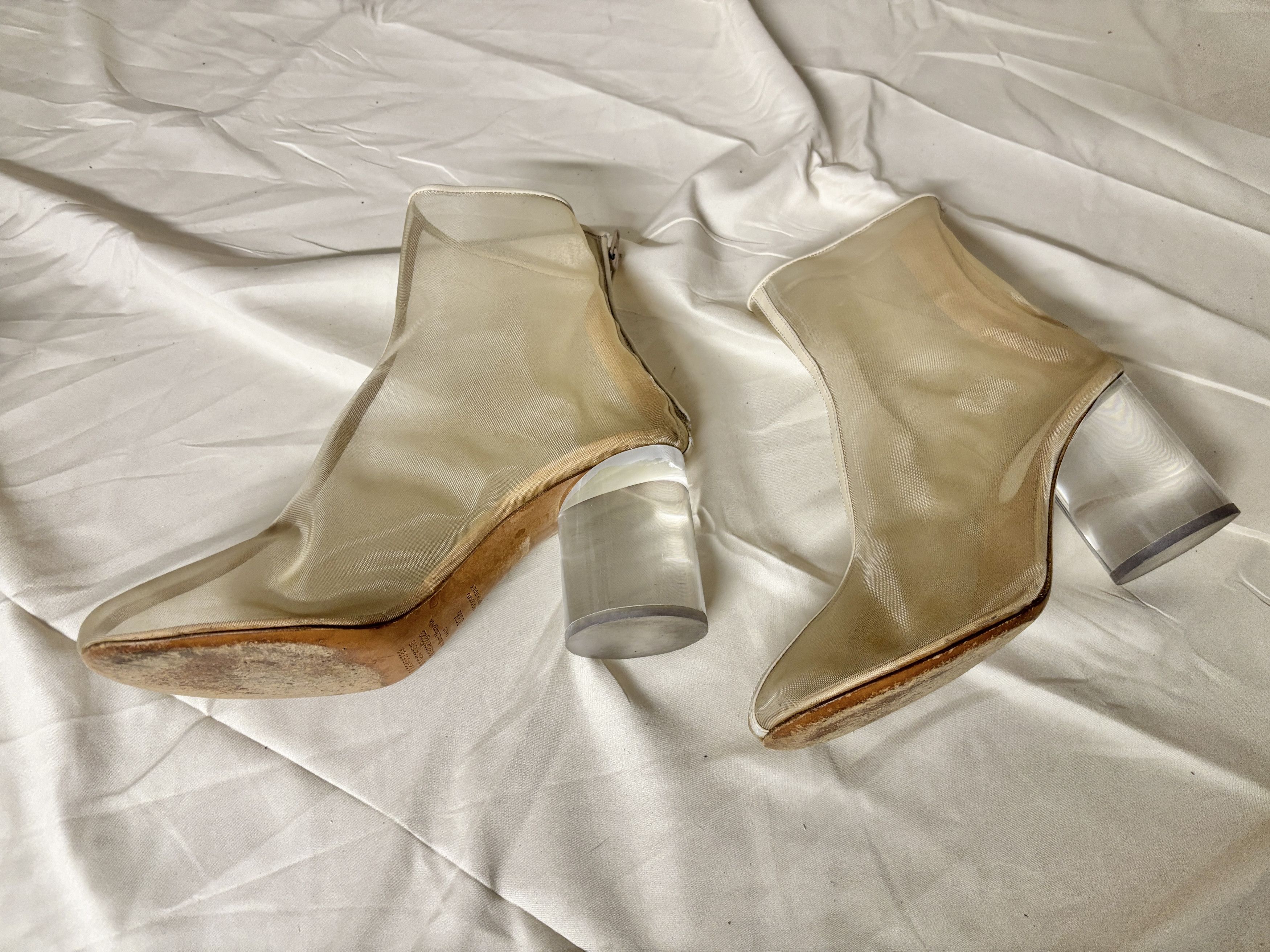 Maison Margiela Maison Margiela SUPER RARE Nude Sock Boots, early 2000's Size US 9.5 / IT 39.5 - 5 Thumbnail