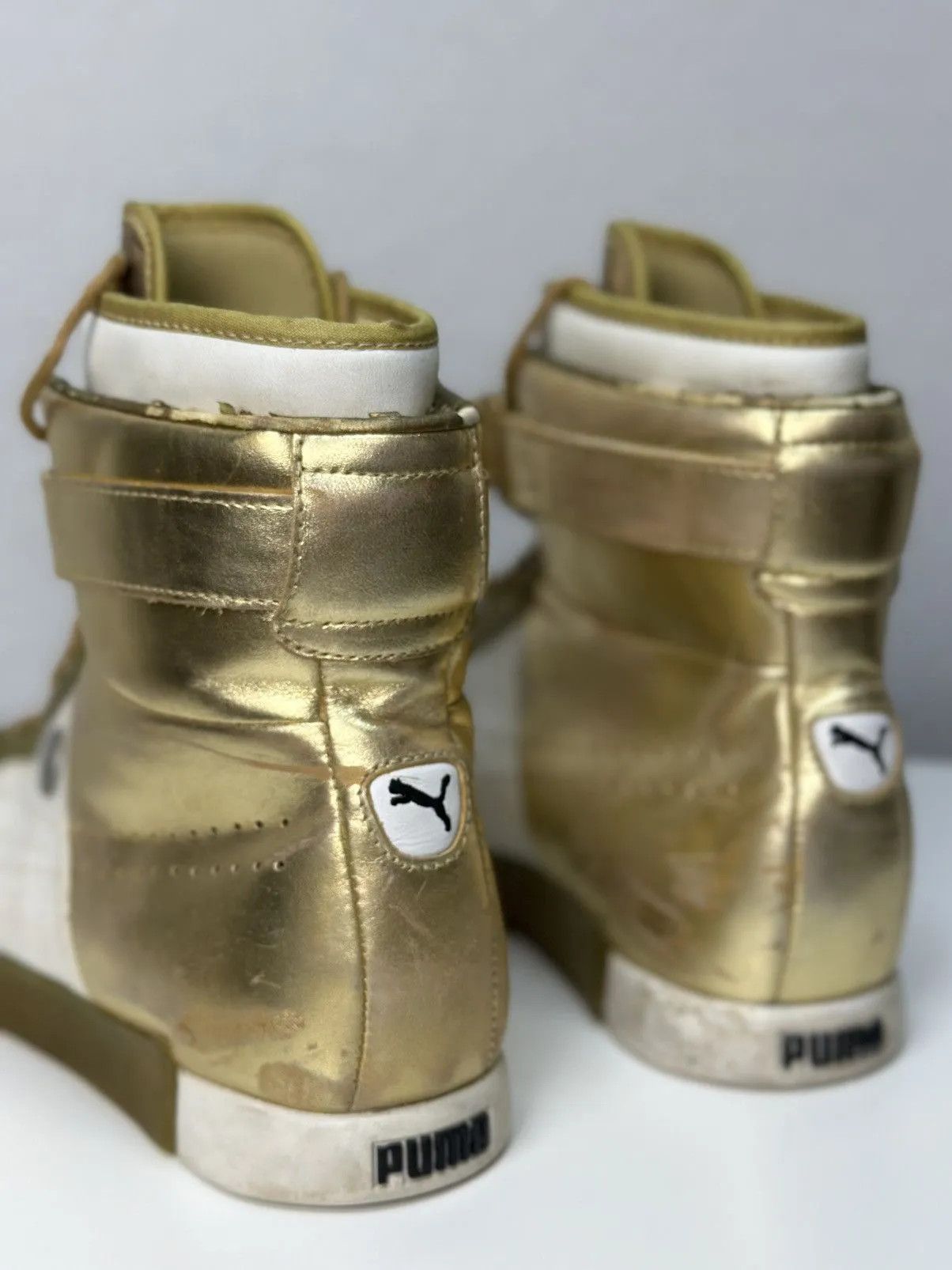 Puma Vintage Puma Japan High Shoes Leather Boots Design Mihara Size US 7 / EU 40 - 10 Thumbnail