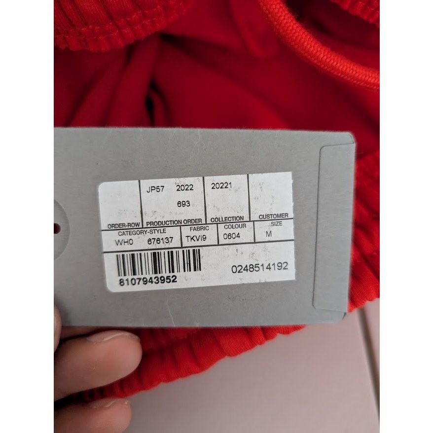 Balenciaga o1rshd1 Sweat Shorts in Bright Red Size US 32 / EU 48 - 17 Thumbnail