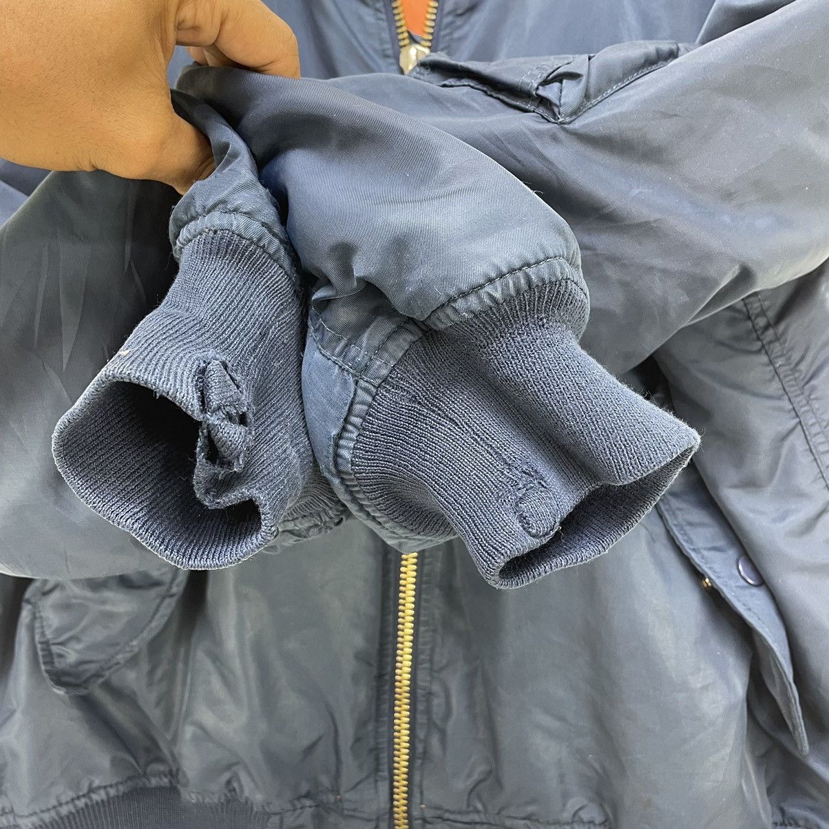Japanese Brand × Vintage 💥Vintage Japanese Brand Nepuca Bomber Ma 1 Flight Jacket Size US M / EU 48-50 / 2 - 4 Thumbnail