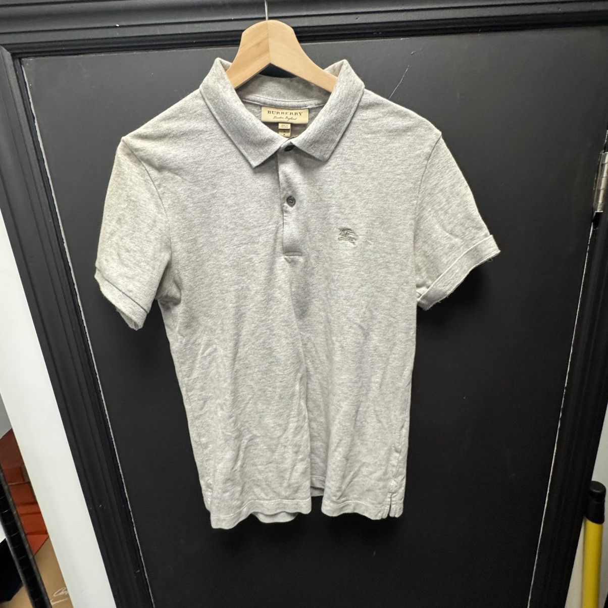 Burberry BURBERRY Eddie Polo-Shirt Grey Size US S / EU 44-46 / 1 - 1 Thumbnail