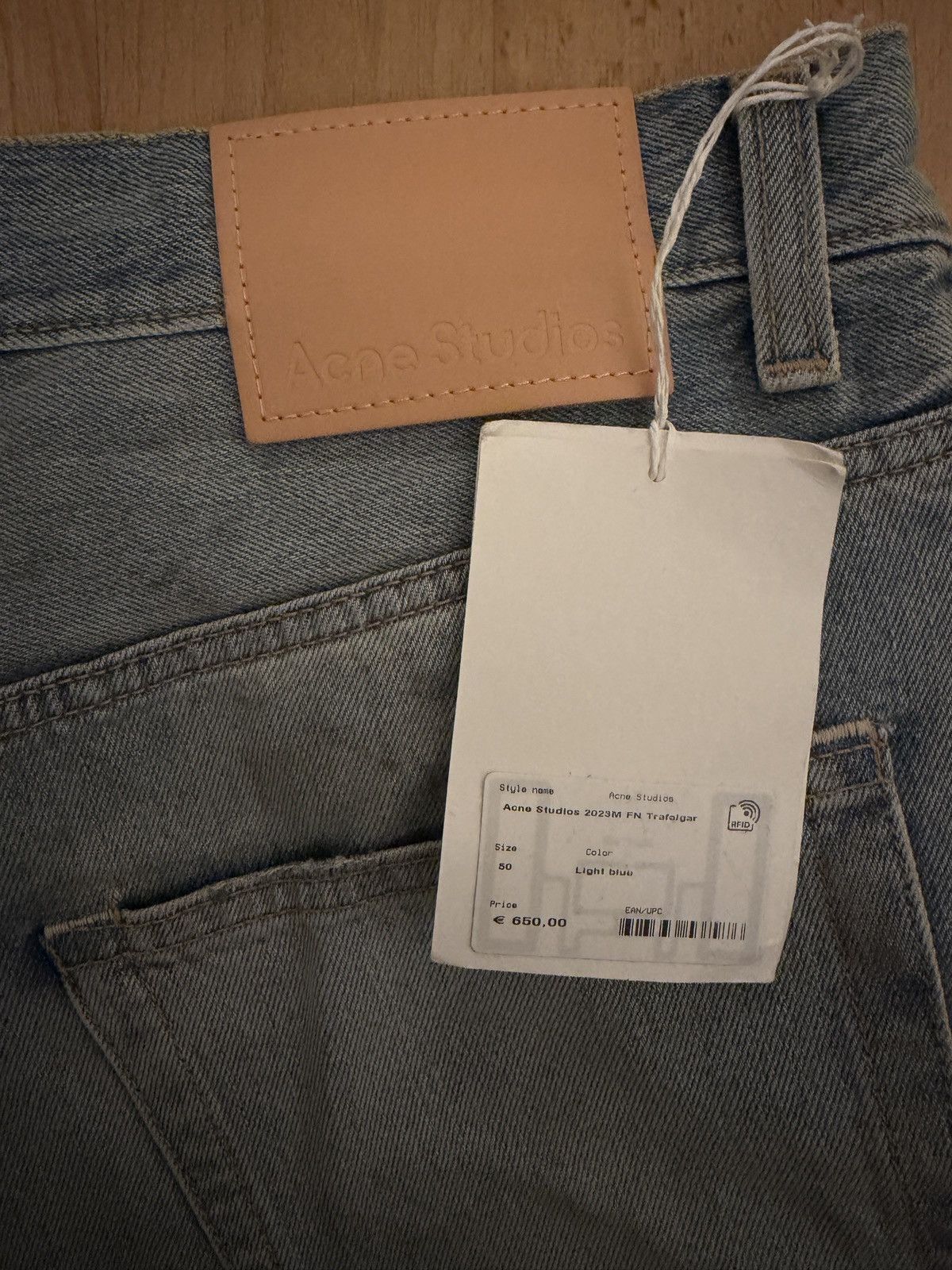 Acne Studios SUPER BAGGY-FIT-JEANS – 2023M Size US 34 / EU 50 - 3 Thumbnail