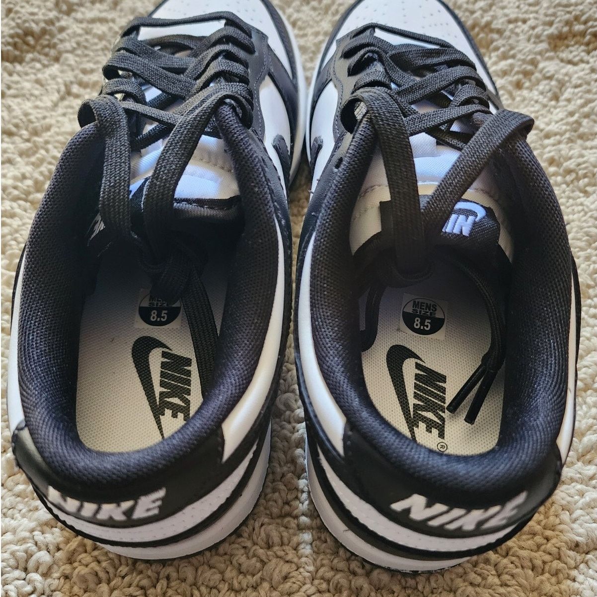 Nike Nike Dunk Low Black White Brand New Sz 8.5 Size US 8.5 / EU 41-42 - 6 Thumbnail