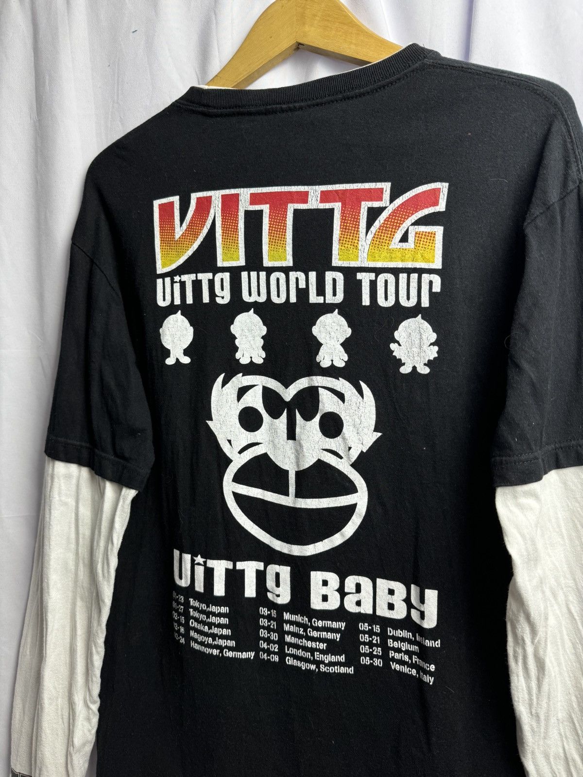 Beauty Beast × Hysteric Glamour × Japanese Brand Kiss World Tour Uttig Long Sleeve hysteric style Size US L / EU 52-54 / 3 - 4 Thumbnail