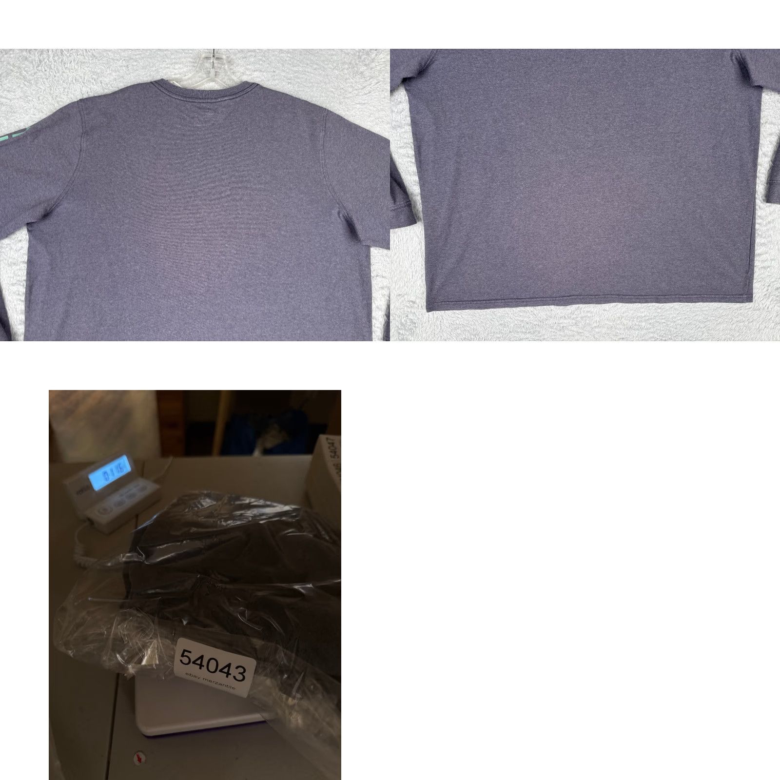 Carhartt VINTAGE Carhartt Shirt Women 2XL Gray Long Sleeve Crew Neck 100% Cotton READ Size XXL / US 16-18 / IT 52-54 - 9 Thumbnail