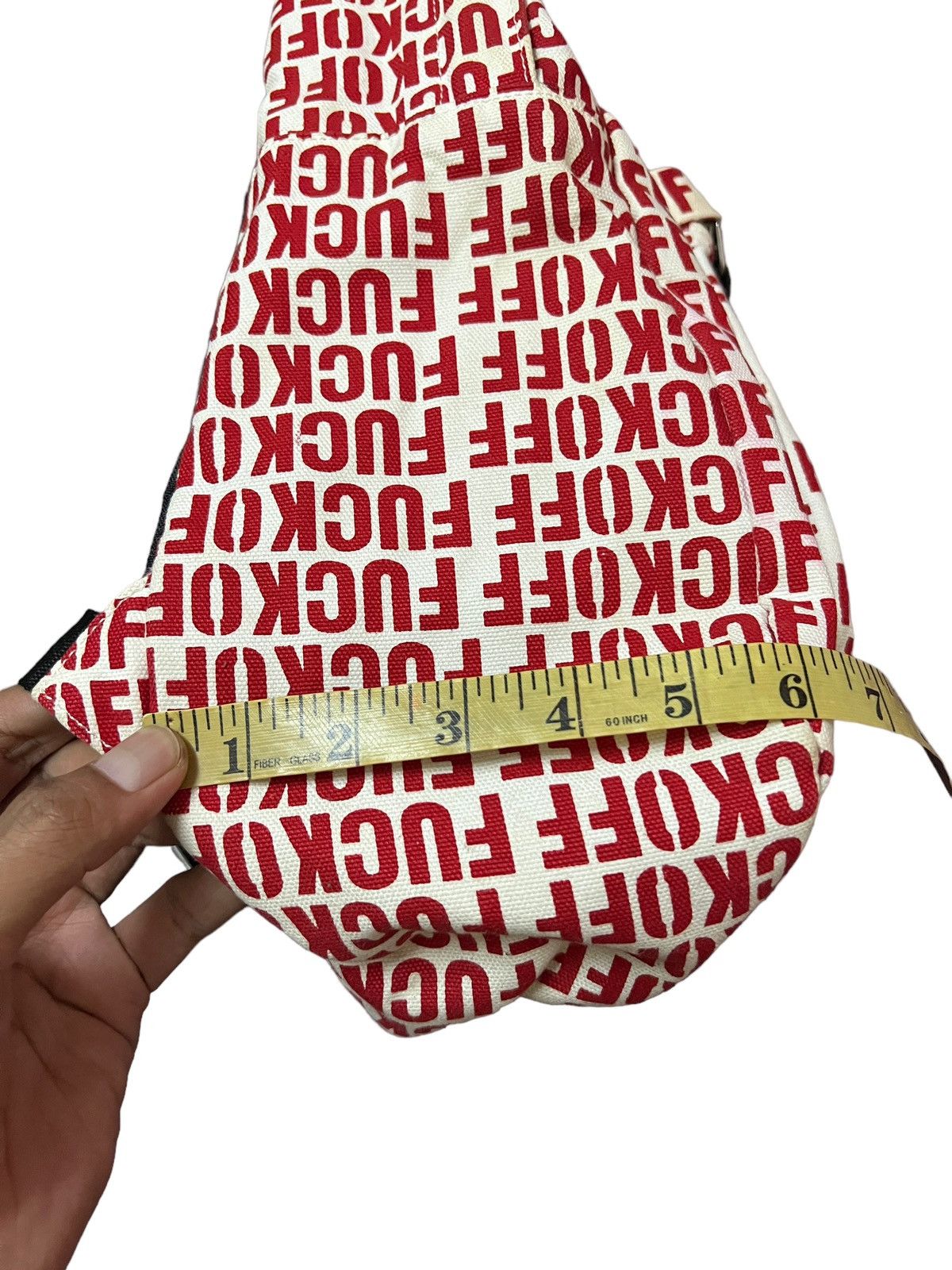 Medicom Toy SS14 Fabrick x Medicom Toy ‘Fuck Off” Backpack Size ONE SIZE - 13 Thumbnail