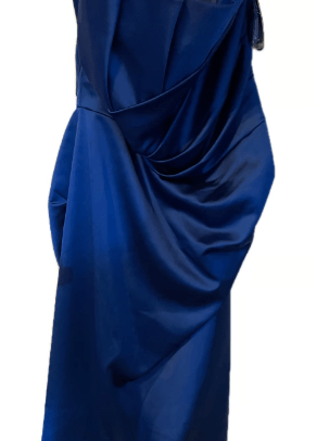 Other David's Bridal NBlue Strapless Bridesmaid/Prom Gown sz12 NWT Size XL / US 12-14 / IT 48-50 - 3 Thumbnail