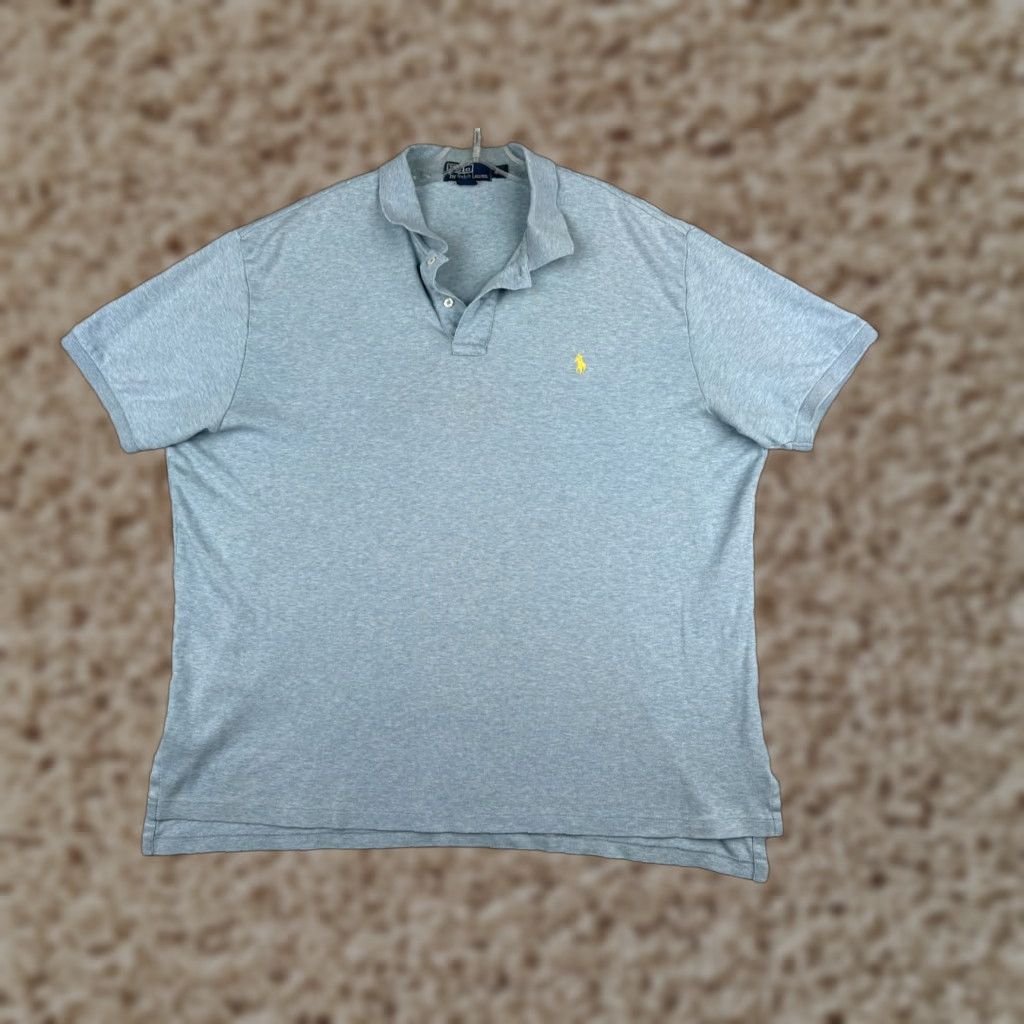 Ralph Lauren VINTAGE Ralph Lauren Polo Shirt 2XL Blue Short Sleeve Cotton 80s Golf Mens Size US XXL / EU 58 / 5 - 1 Thumbnail