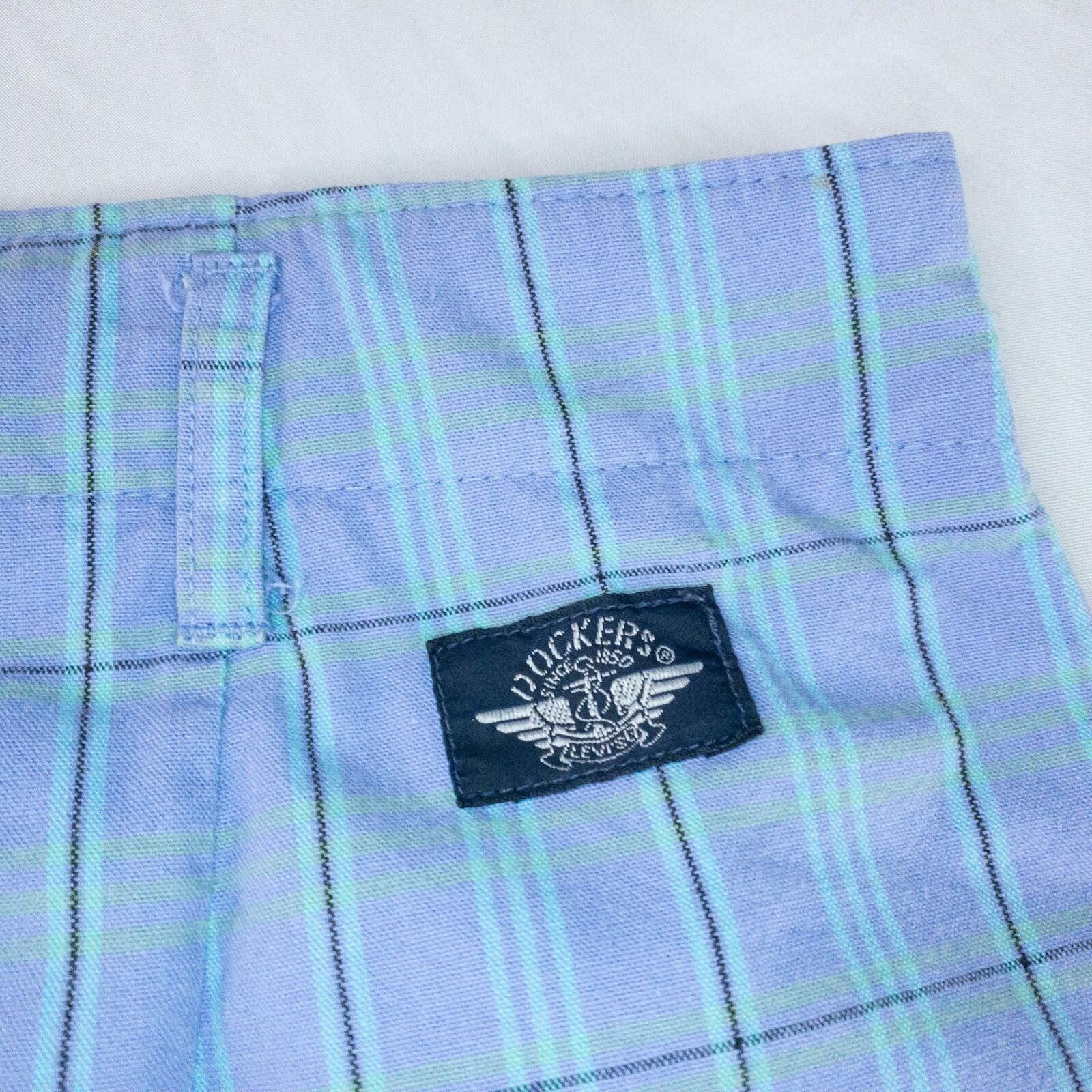 Other Levis Dockers Purple Plaid Shorts Womens Large Size 30" / US 8 / IT 44 - 10 Thumbnail