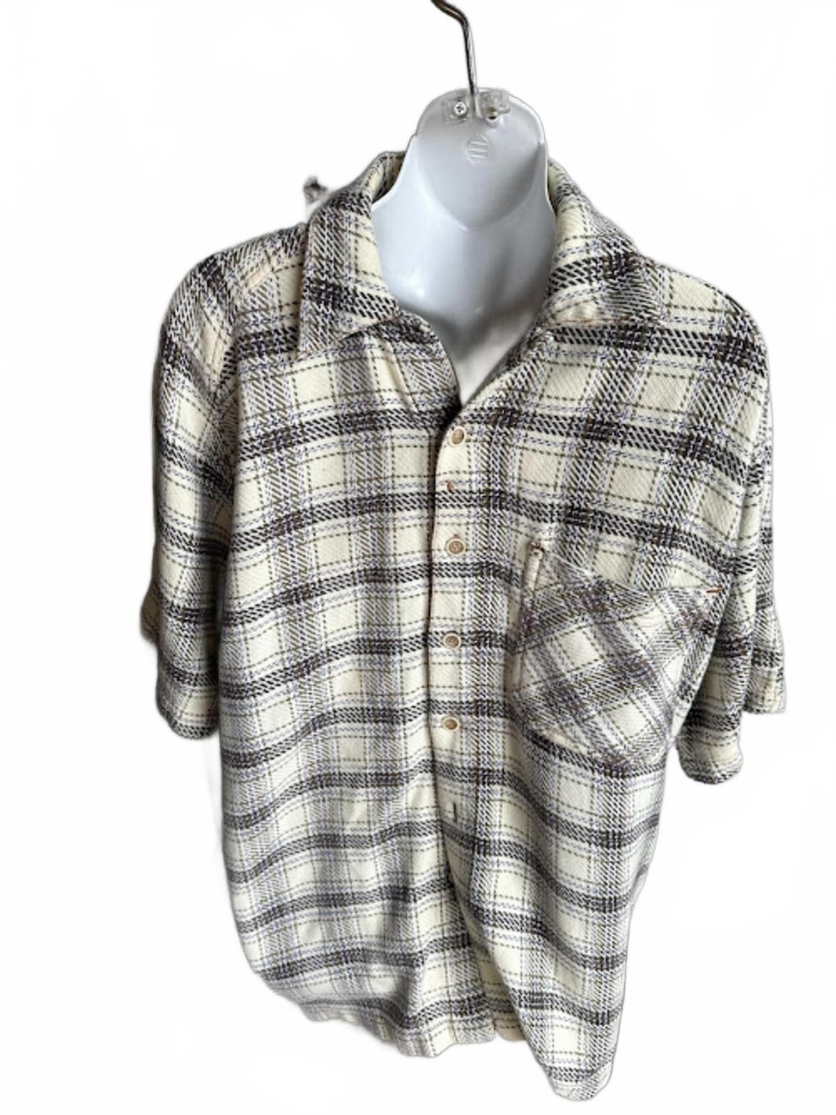 Quicksilver Quiksilver Plaid Button Shirt M Cotton Size US M / EU 48-50 / 2 - 1 Thumbnail