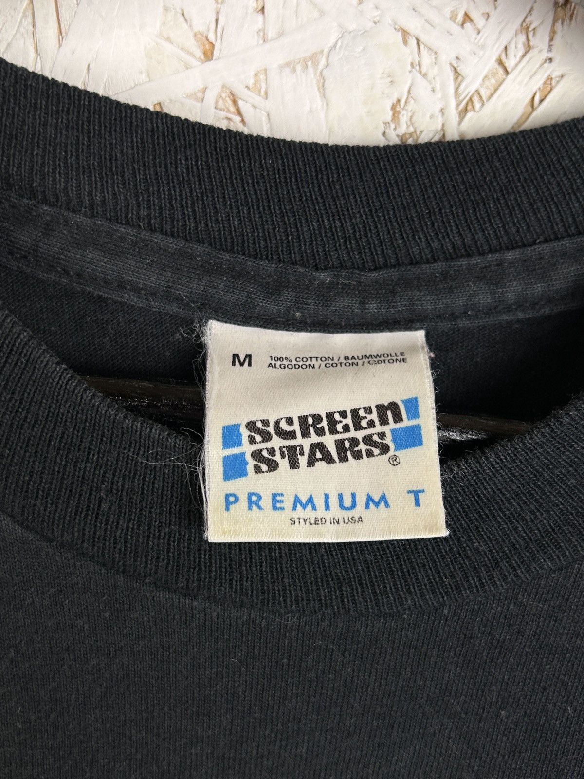Vintage 90s Vintage WWF Save The Wildlife Wolf Single Stitch T-Shirt Size US M / EU 48-50 / 2 - 7 Thumbnail