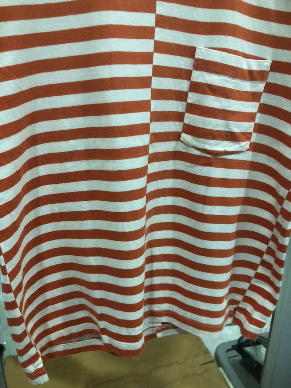 JW Anderson × Uniqlo JW Anderson Split Stripe Uniqlo Tee Size US M / EU 48-50 / 2 - 5 Thumbnail