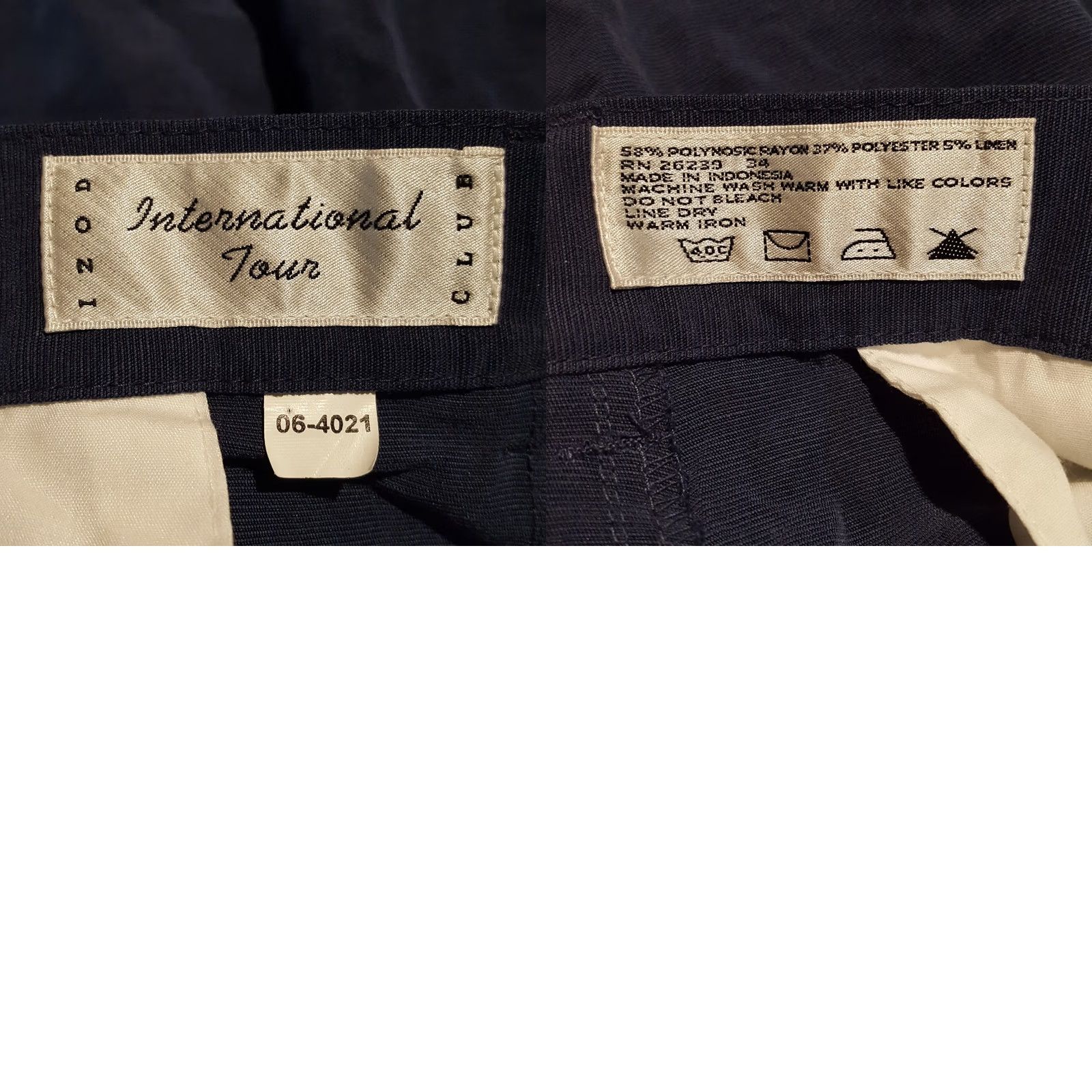 Izod VINTAGE IZOD Shorts Mens 34 Preppy Pleated Front Breathable Lightweight Chino Casual Beach Retro 90s 00s Summer Size US 34 / EU 50 - 8 Thumbnail