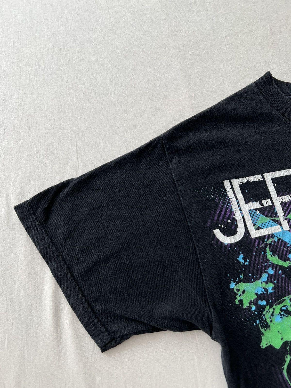 WWE Vintage 2009 Jeff Hardy WWE Wrestling Black Y2k T-shirt Size US M / EU 48-50 / 2 - 8 Thumbnail