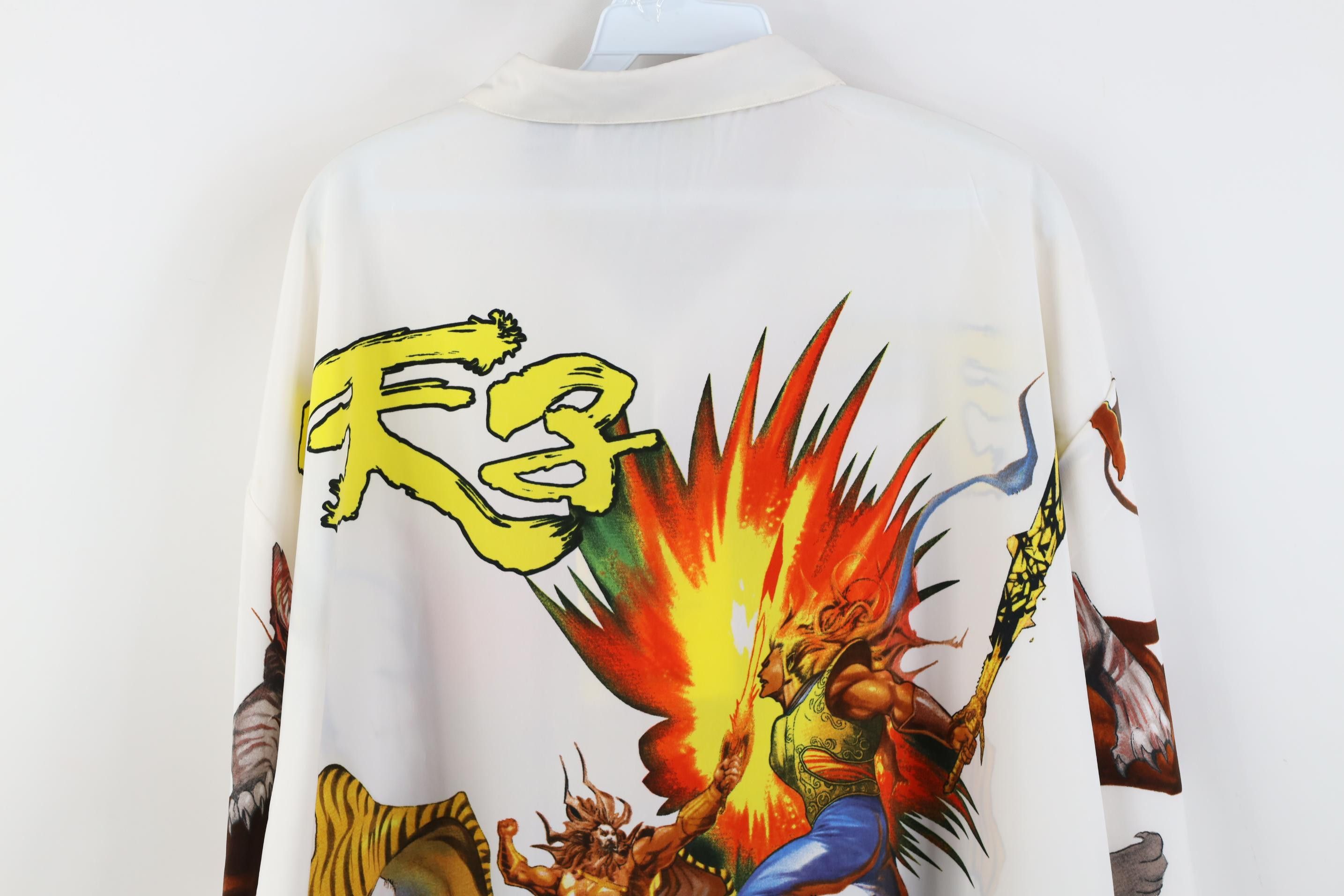 Vintage Deadstock Vintage 90s Y2K Streetwear Comic Warrior Shirt Size US XL / EU 56 / 4 - 13 Thumbnail
