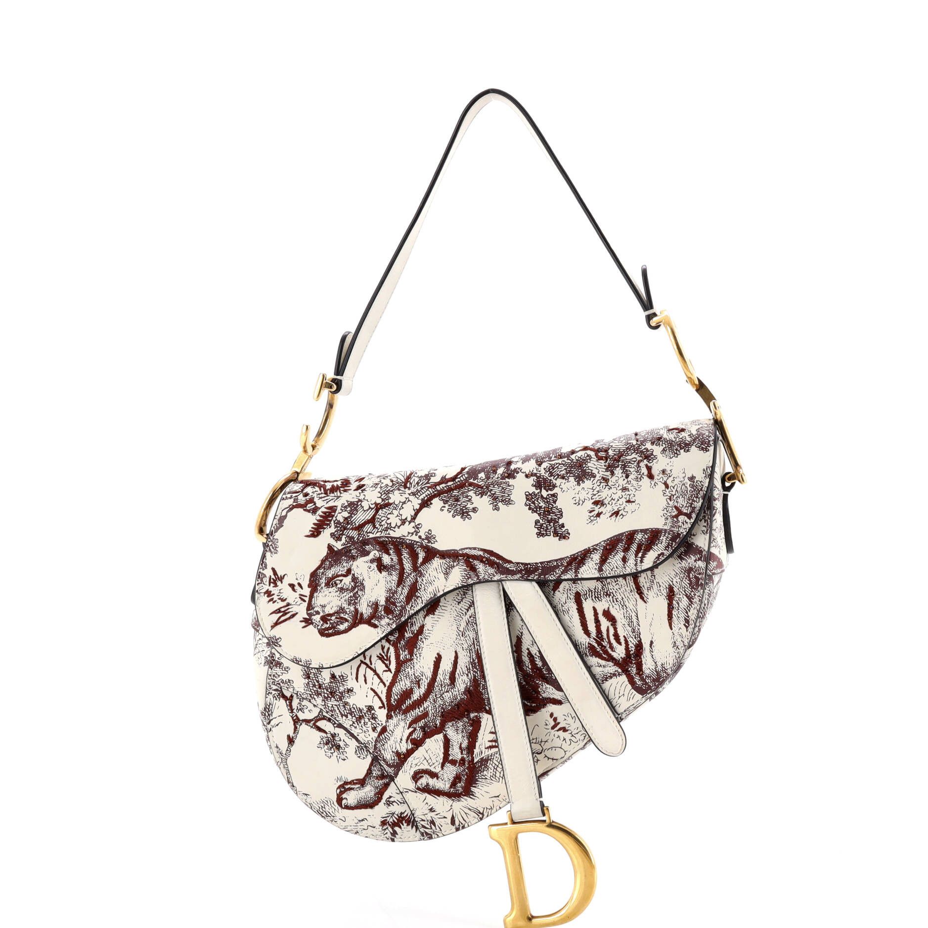Dior Toile De Jouy Saddle Bag Size ONE SIZE - 1 Thumbnail