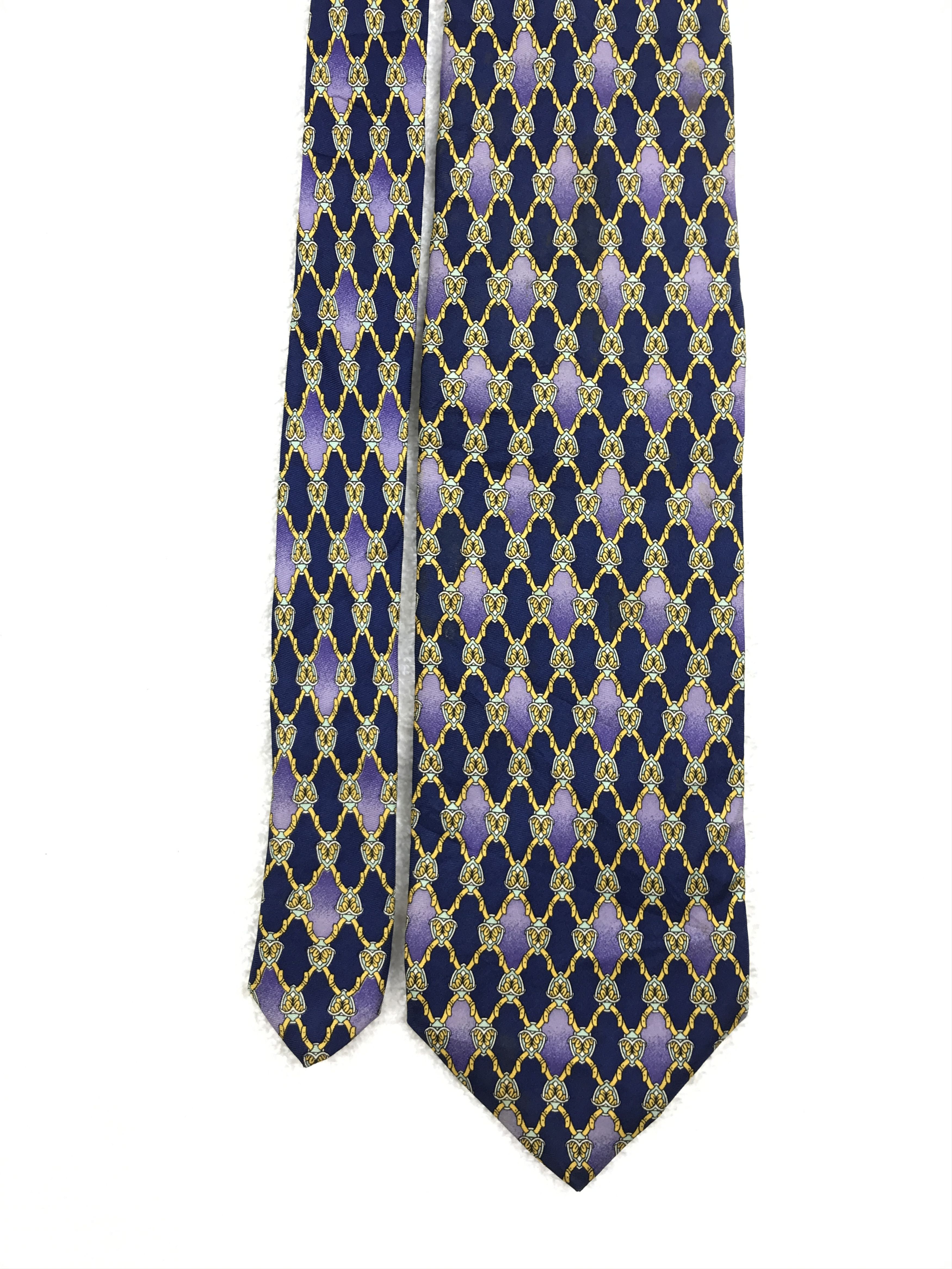 Vintage Vintage Paolo Di Stefano Silk Necktie Size ONE SIZE - 3 Thumbnail