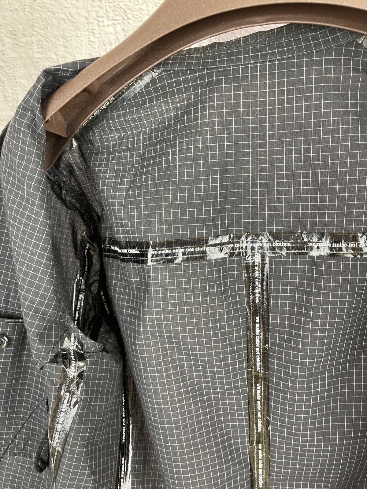 Japanese Brand Undercoverism "We Make Clothes Not Noise" Blazer checkered Size 38R - 12 Thumbnail