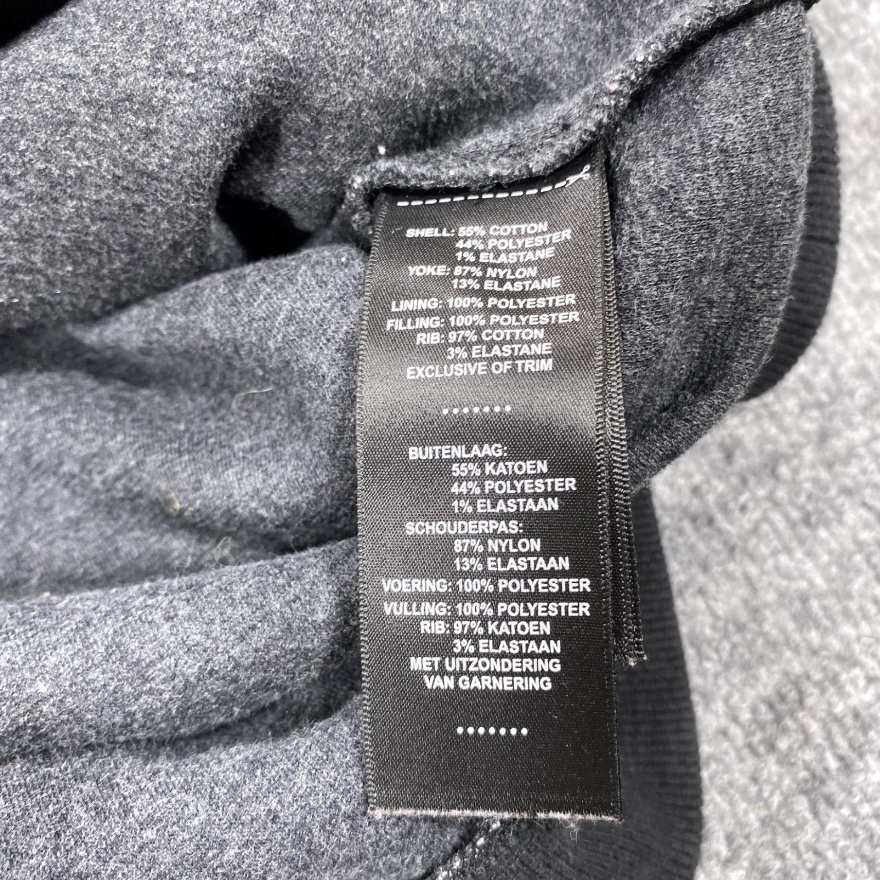 Harley Davidson Harley-Davidson Sweater Mens XL Gray 1/4 Zip Mock Neck Quilted Pullover Logo Size US XL / EU 56 / 4 - 4 Thumbnail