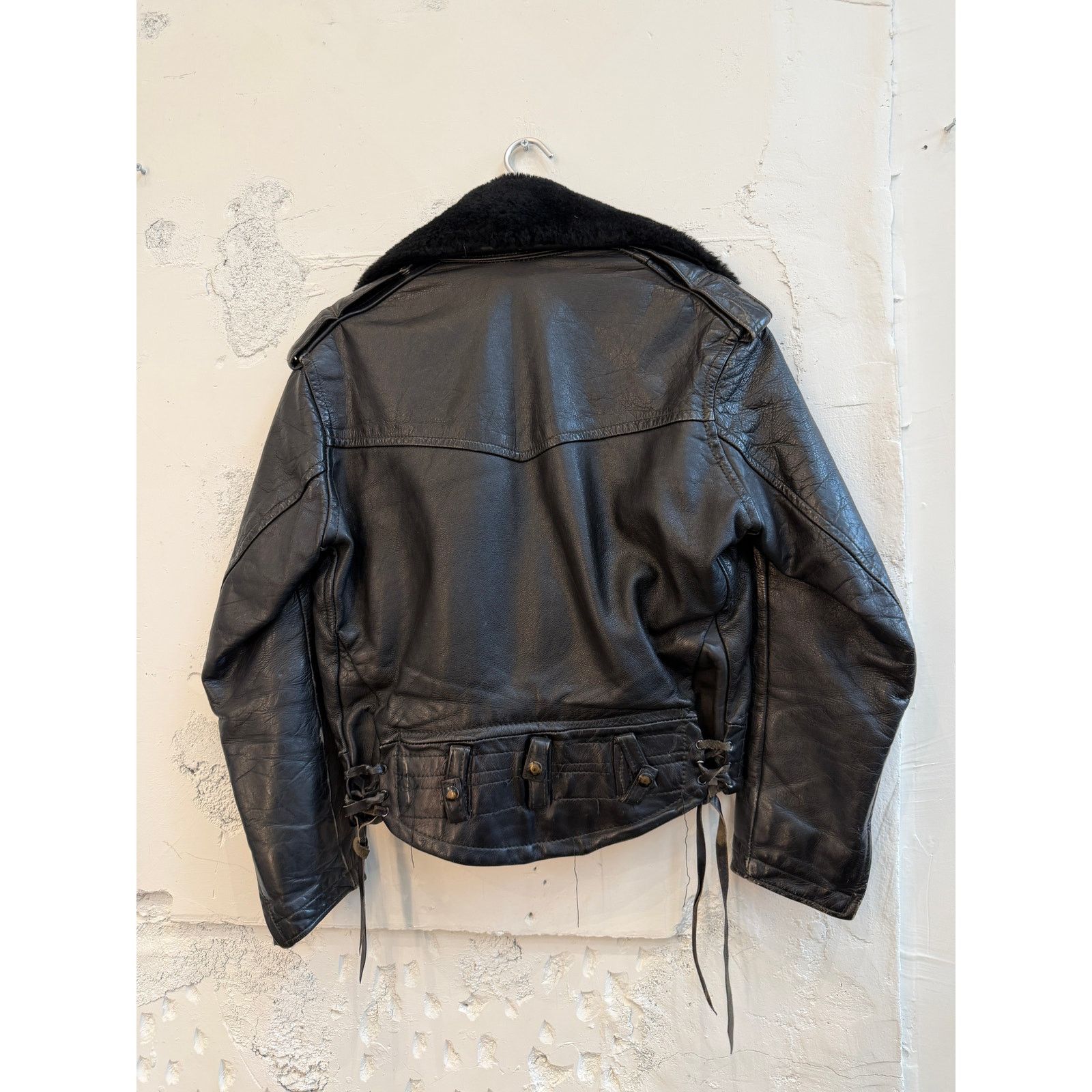 Vintage Vintage Marquis de Suede 60's Fur Collar Police Jacket Size US M / EU 48-50 / 2 - 2 Thumbnail
