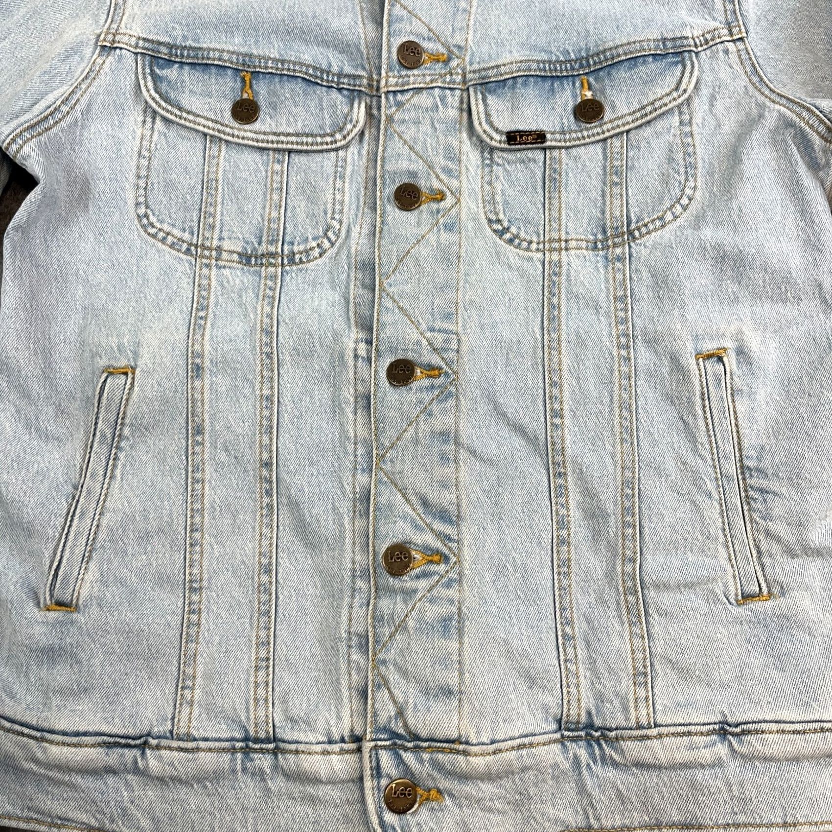 Lee Lee Rider Jacket Denim Jacket Mens Medium Blue Trucker Style 3-in-1 Workwear Size US M / EU 48-50 / 2 - 5 Thumbnail