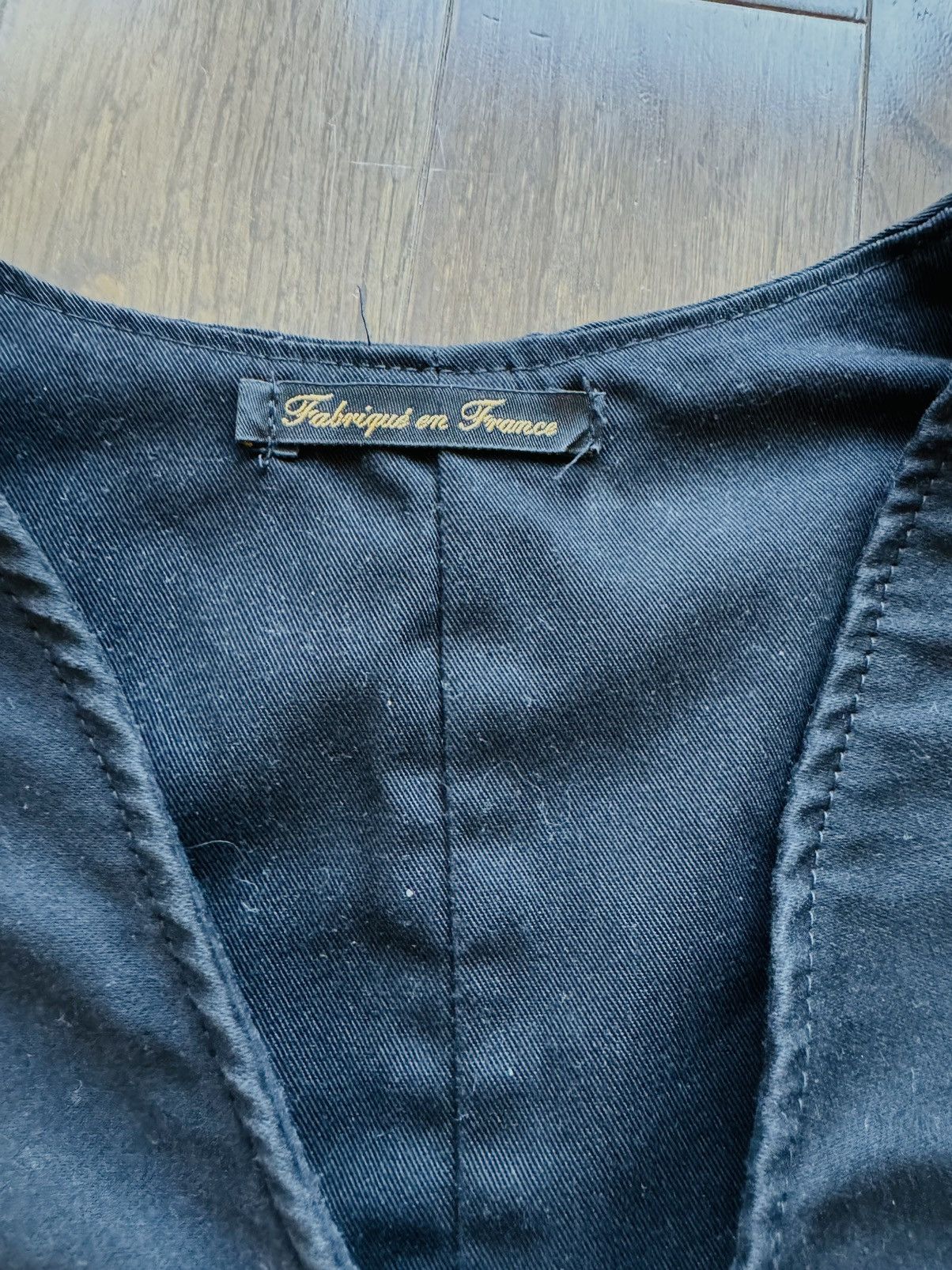 Le Laboureur Vintage Le Laboureur French workwear Vest waistcoat Sz 44 Size US S / EU 44-46 / 1 - 3 Thumbnail