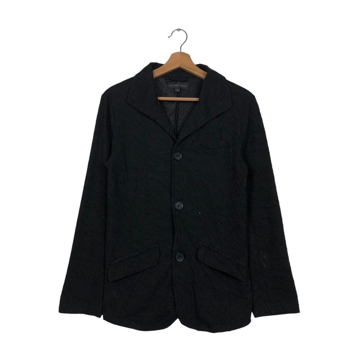 In The Attic 📌Vintage Biker Button Jacket In The Attic Punk Style Size US M / EU 48-50 / 2 - 2 Thumbnail