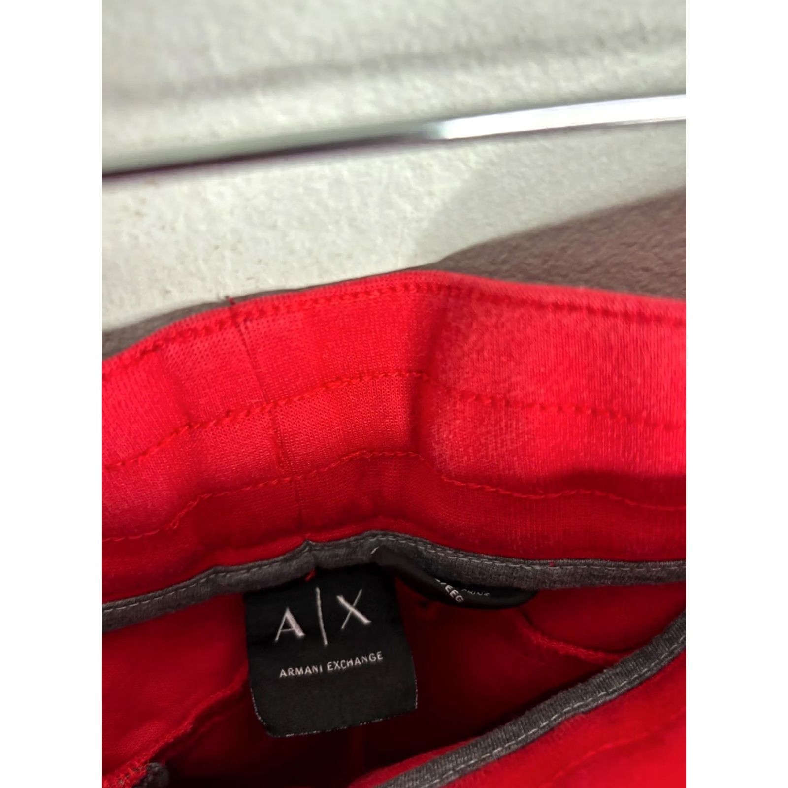 Armani Exchange Armani Exchange Pants Sweatpants Jogger Drawstring Men's 2XL Red Size US 39 - 4 Thumbnail