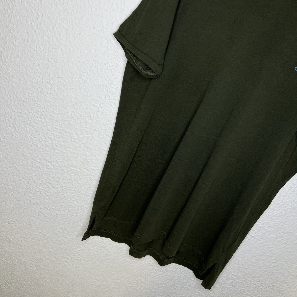Designer × Vivienne Westwood Vivienne Westwood Tshirt Tee Logo Dark Green Retro Y2K Drill Size US XXL / EU 58 / 5 - 2 Thumbnail