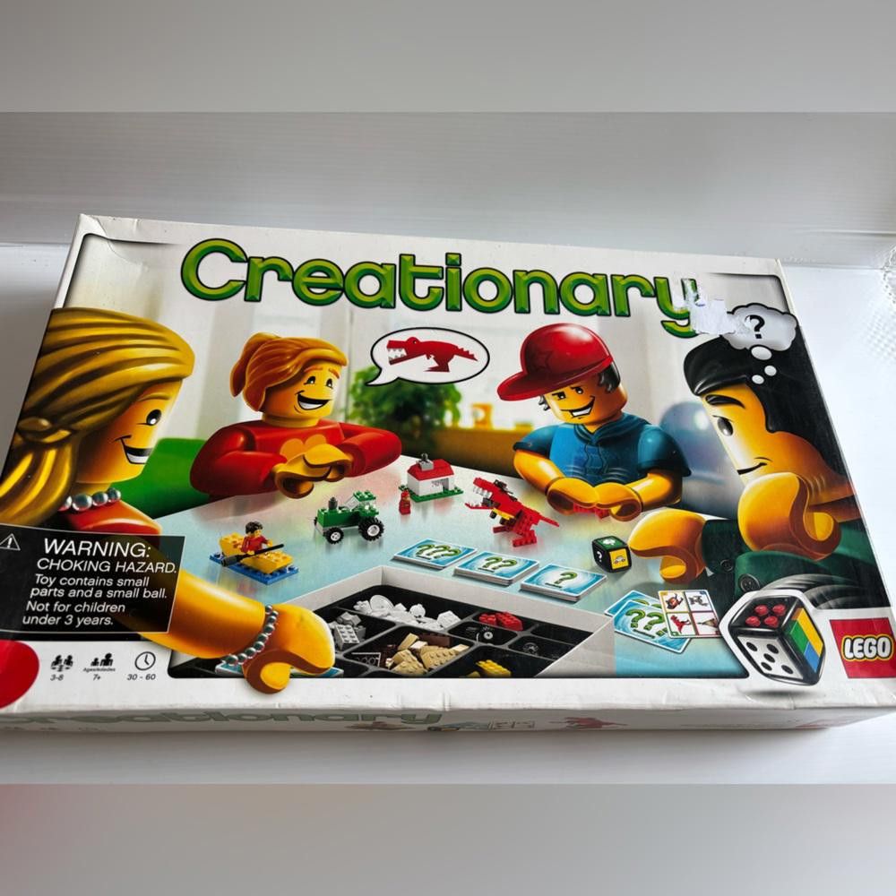 LEGO Lego Creationary Board Game Building Set 3844 Size ONE SIZE - 2 Thumbnail