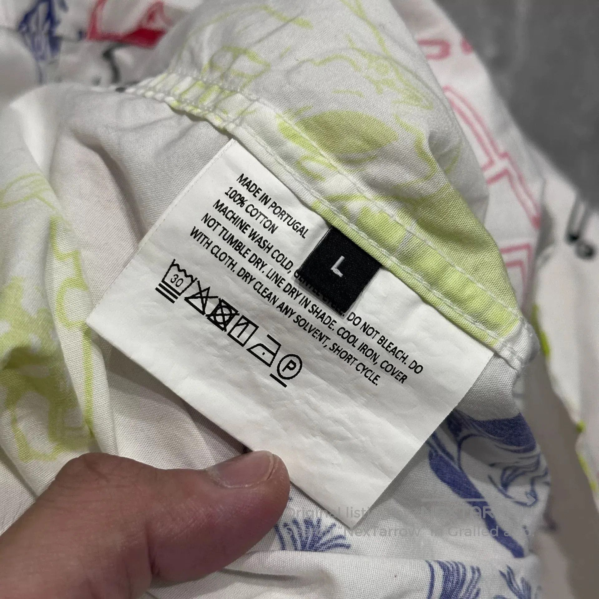 PACCBET Paccbet Gosha Graffiti White Long. Size US L / EU 52-54 / 3 - 8 Thumbnail