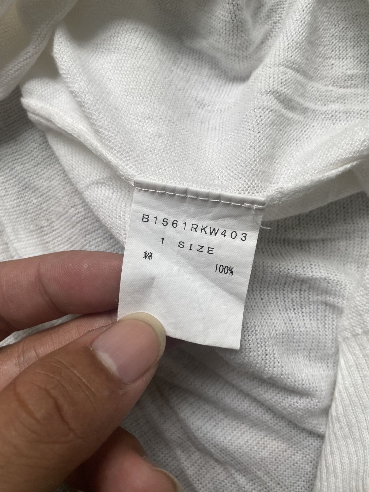 Frapbois 2000s – Frapbois White V Neck Blouse Size ONE SIZE - 10 Thumbnail