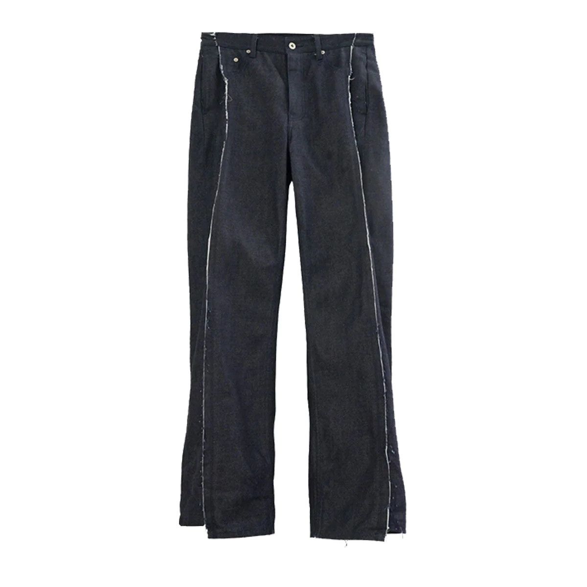 Vuja De Vuja De PL Denim Effect Trousers - Size 2 | Grailed