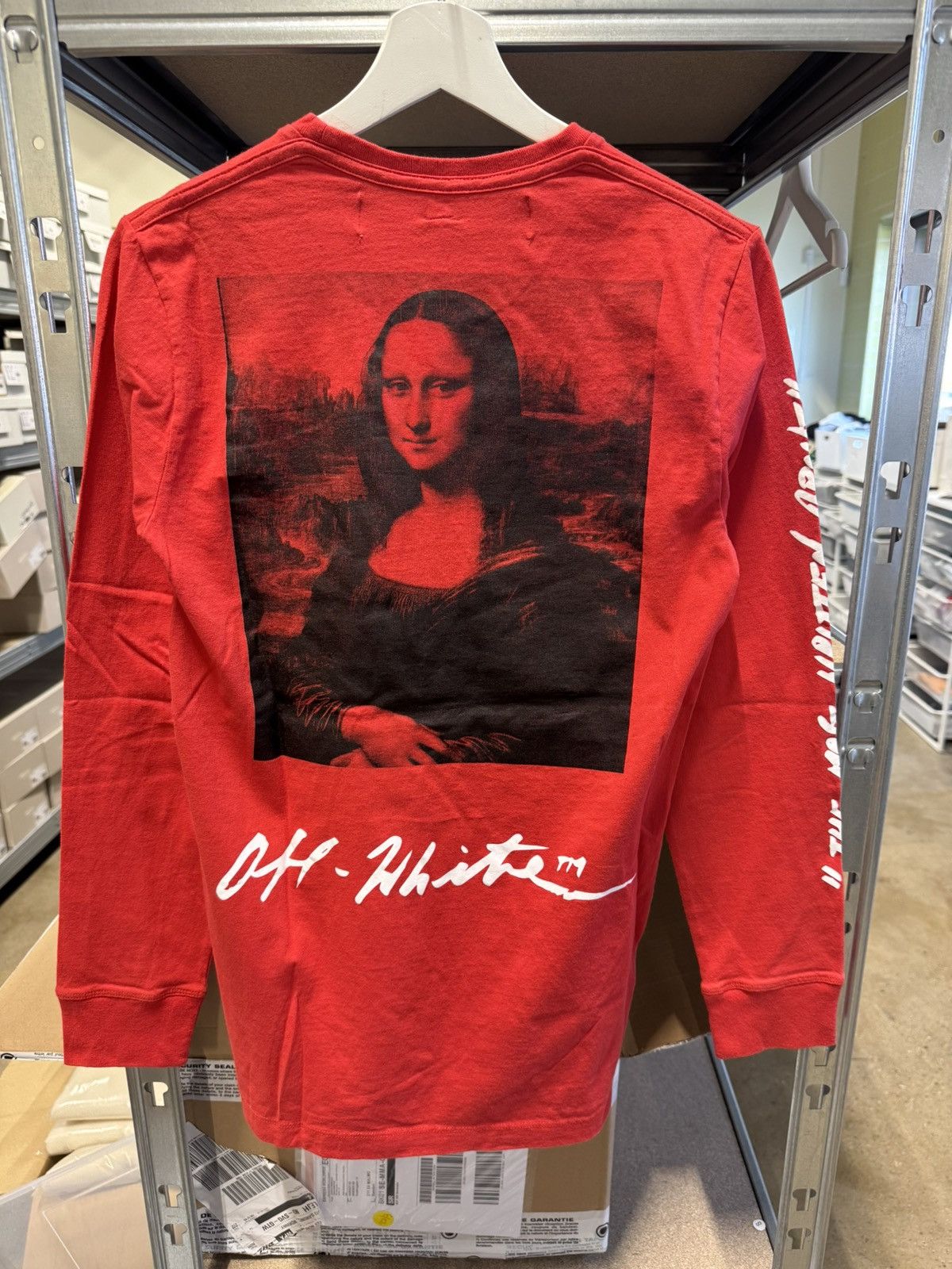 Off-White Off-White Mona Lisa Long Sleeve T-Shirt NEW 500$ Size US XS / EU 42 / 0 - 1 Thumbnail