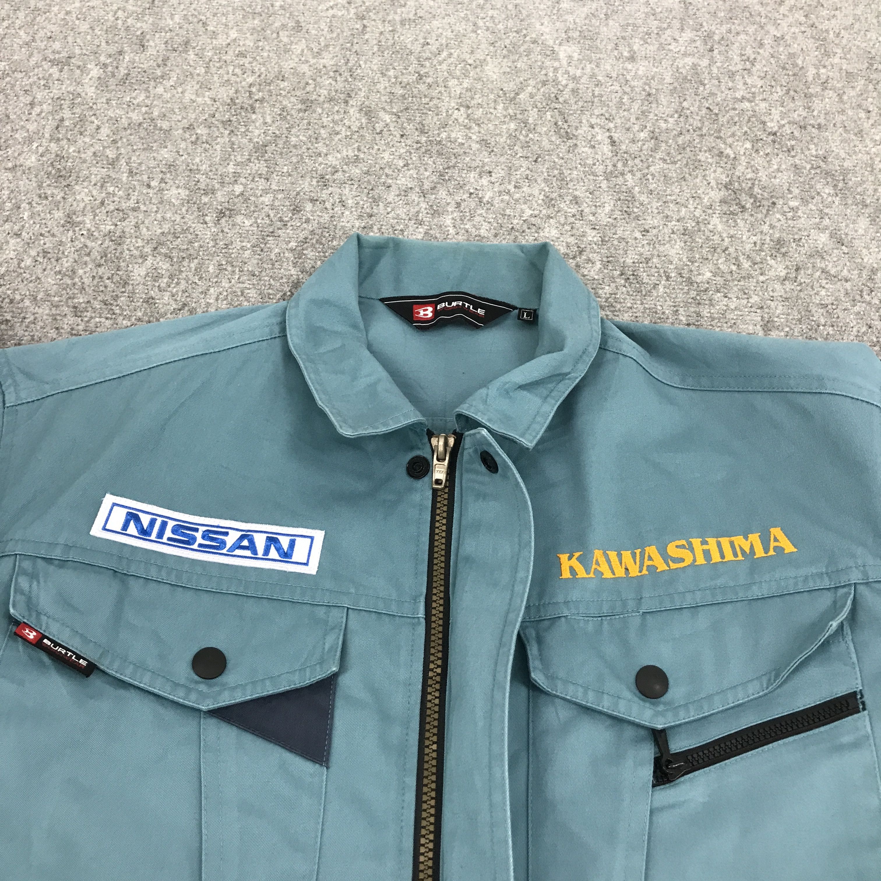 Gear for Sports × Japanese Brand vtg nissan racing work uniform custom jacket Size US L / EU 52-54 / 3 - 5 Thumbnail
