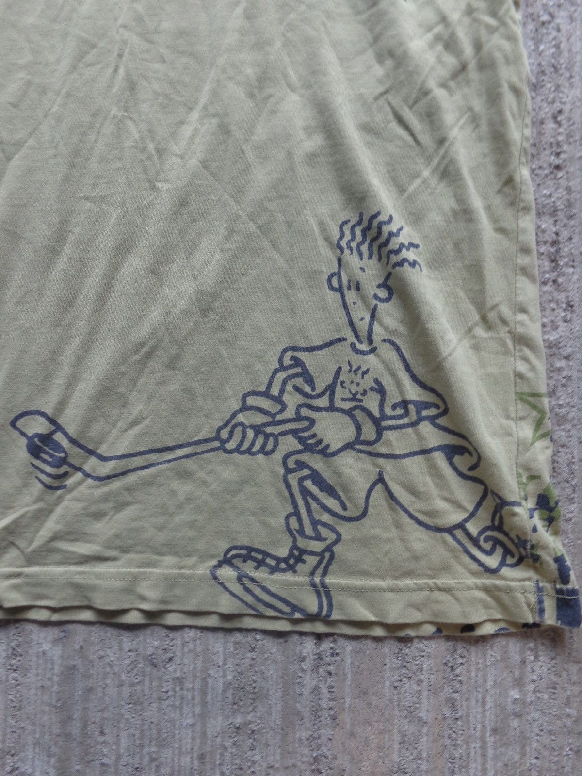 Japanese Brand × Vintage Y2K cyber 2000s vintage Fido Dido t-shirt Size US L / EU 52-54 / 3 - 6 Thumbnail
