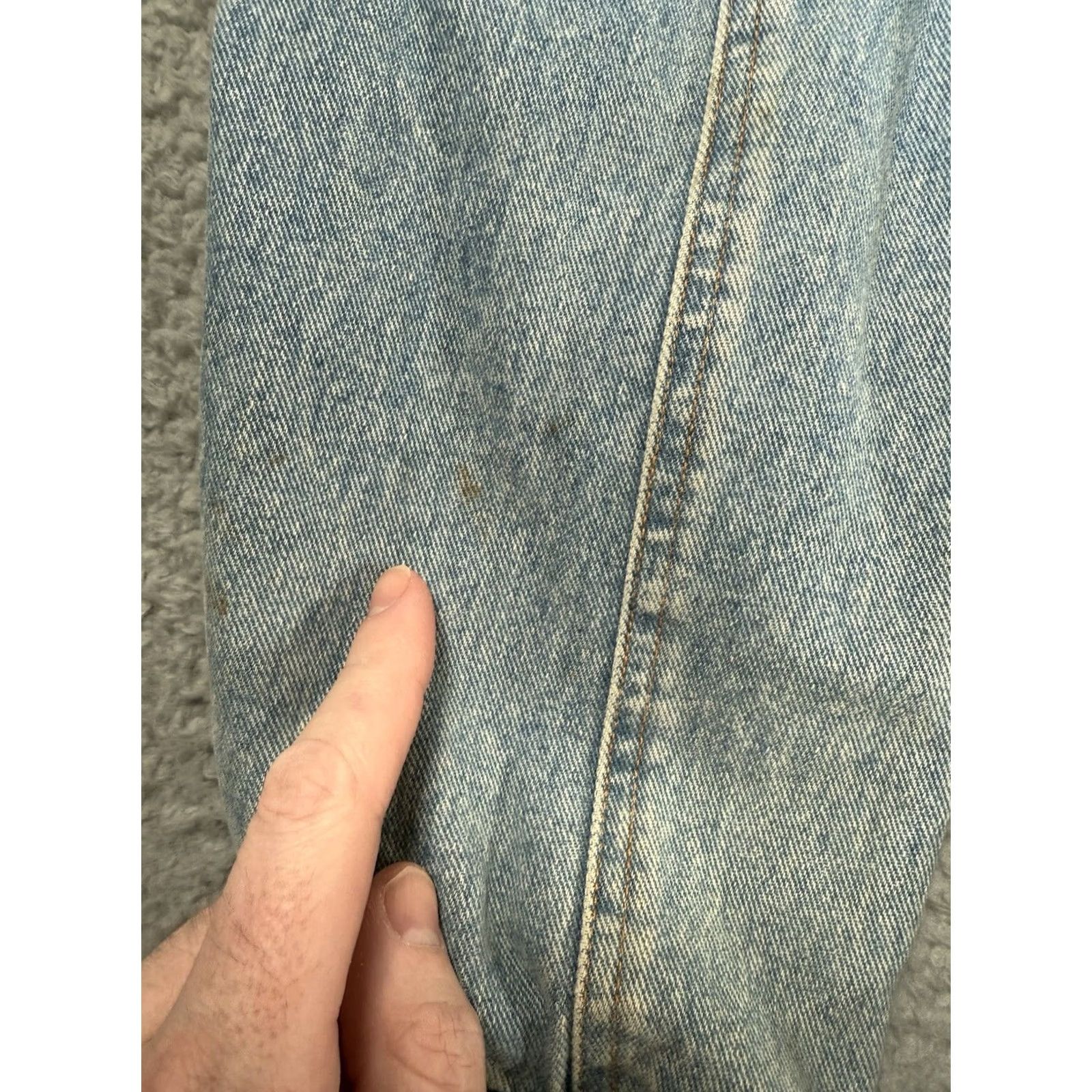 Equipment VINTAGE Bomber Denim Jacket Mens Large Blue Varsity 90s Jacket Men’s Large Blue Varsity 90s Size US L / EU 52-54 / 3 - 7 Thumbnail