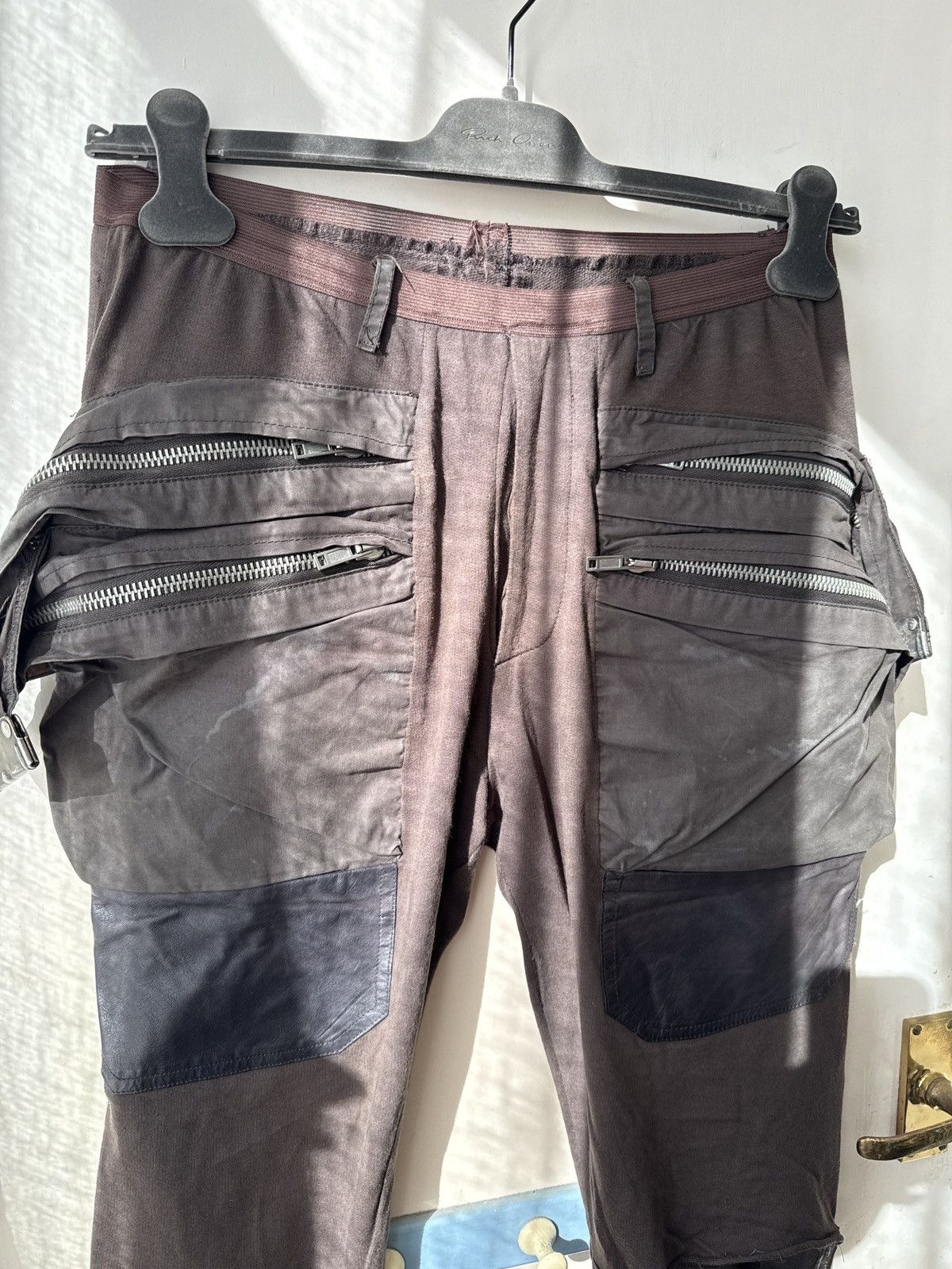 Rick Owens Rick Owens archive FW05 ‘Moog’ knee slit pants Size US 32 / EU 48 - 2 Thumbnail