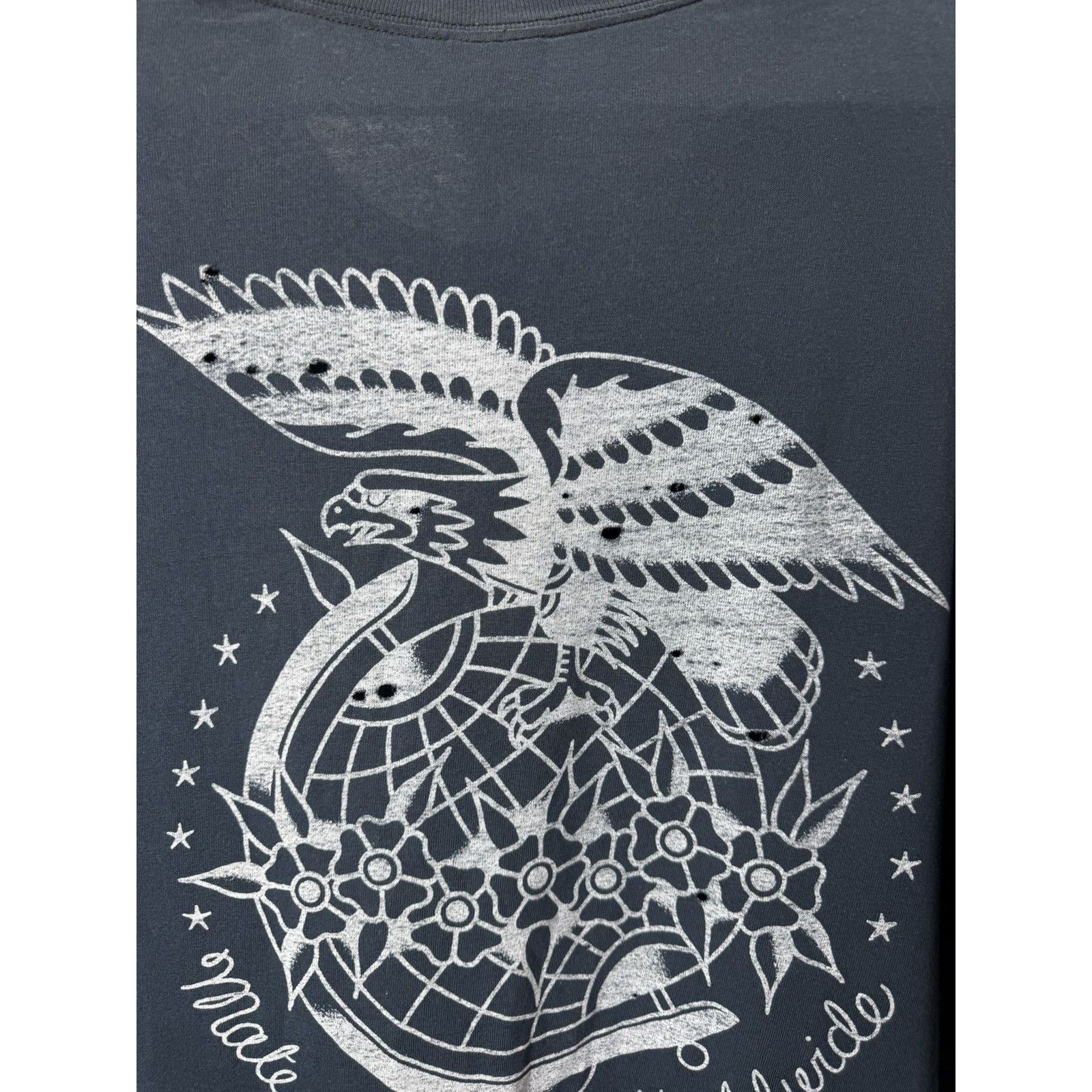Band Tees Rare! Vintage Moose Blood Band Punk OI Rock T Shirt Size US L / EU 52-54 / 3 - 8 Thumbnail