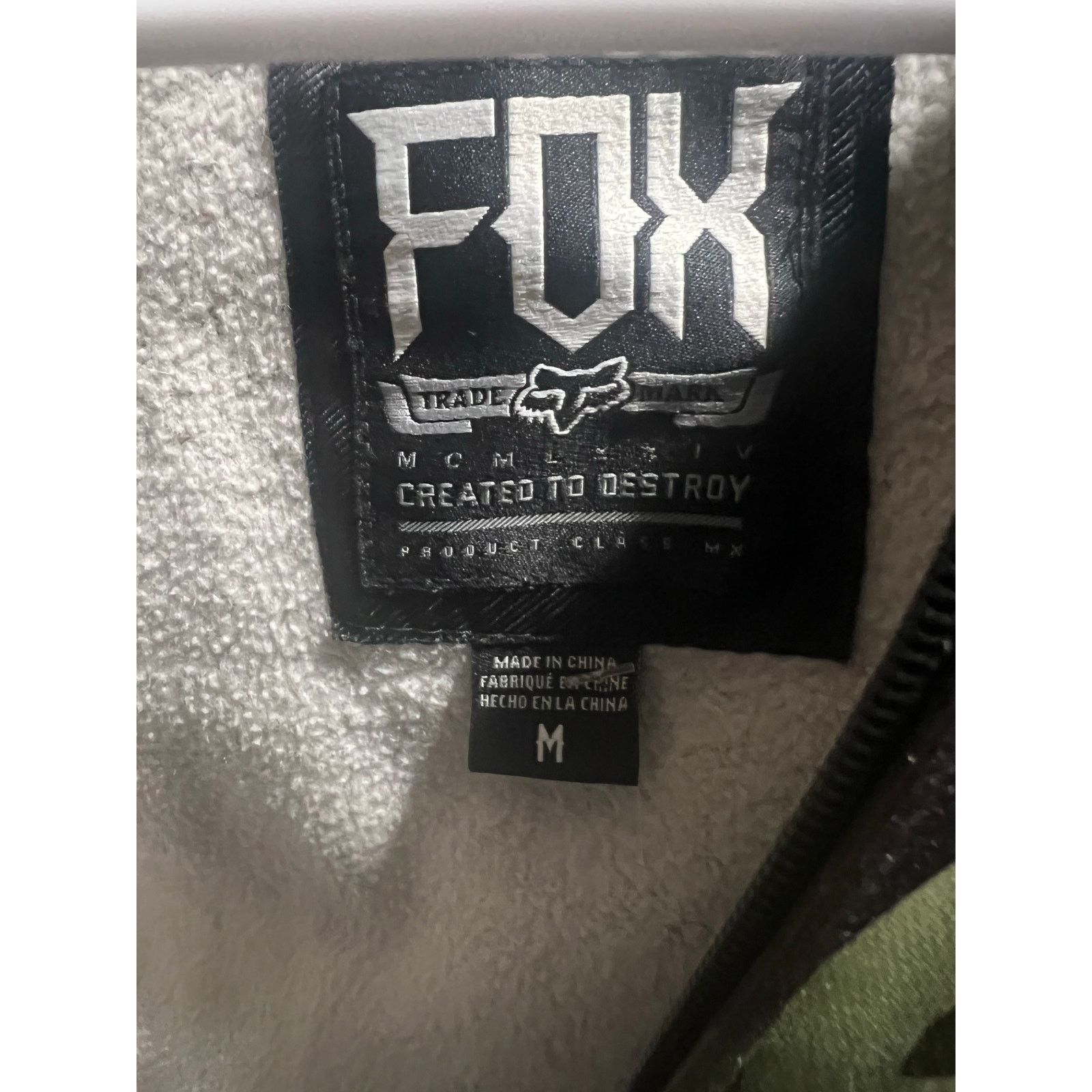 Fox Racing Fox Racing Hoodie Men’s Medium Camo Full Zip Sweatshirt Size US M / EU 48-50 / 2 - 6 Thumbnail