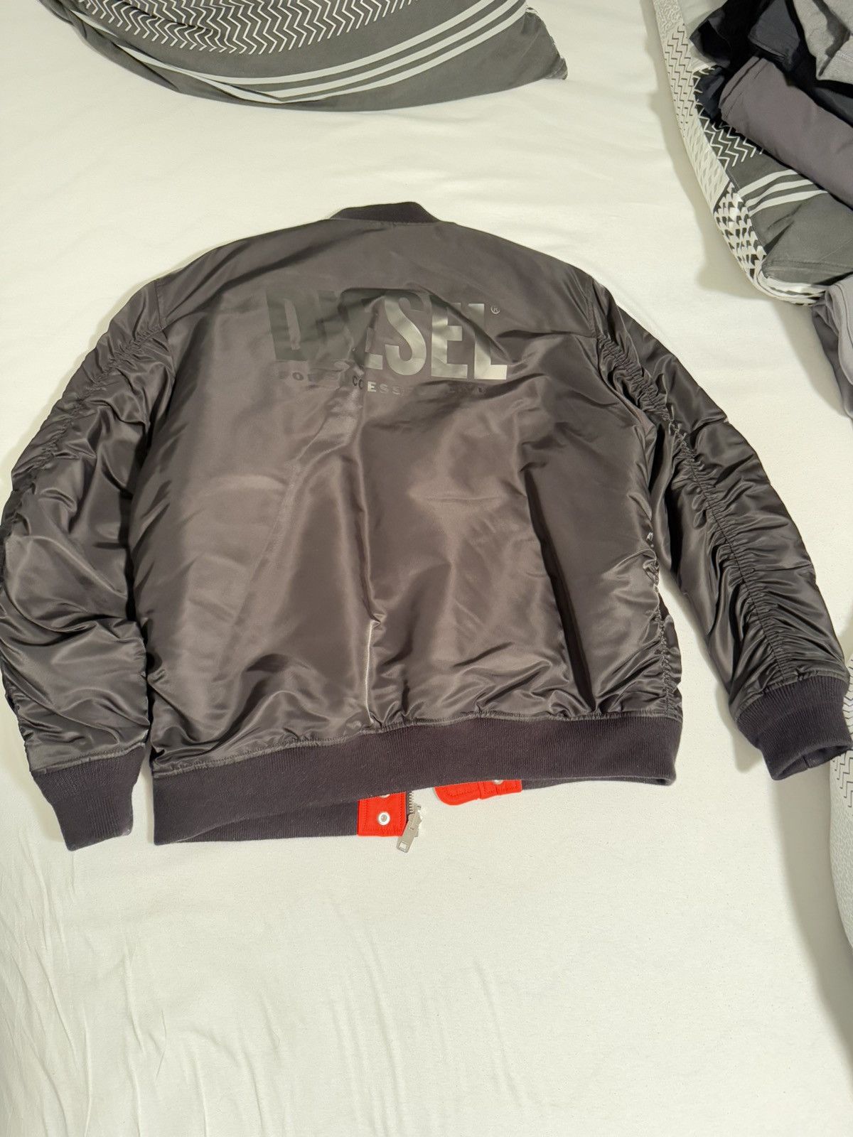 Diesel Reversible bomber jacket Size US XXL / EU 58 / 5 - 5 Thumbnail