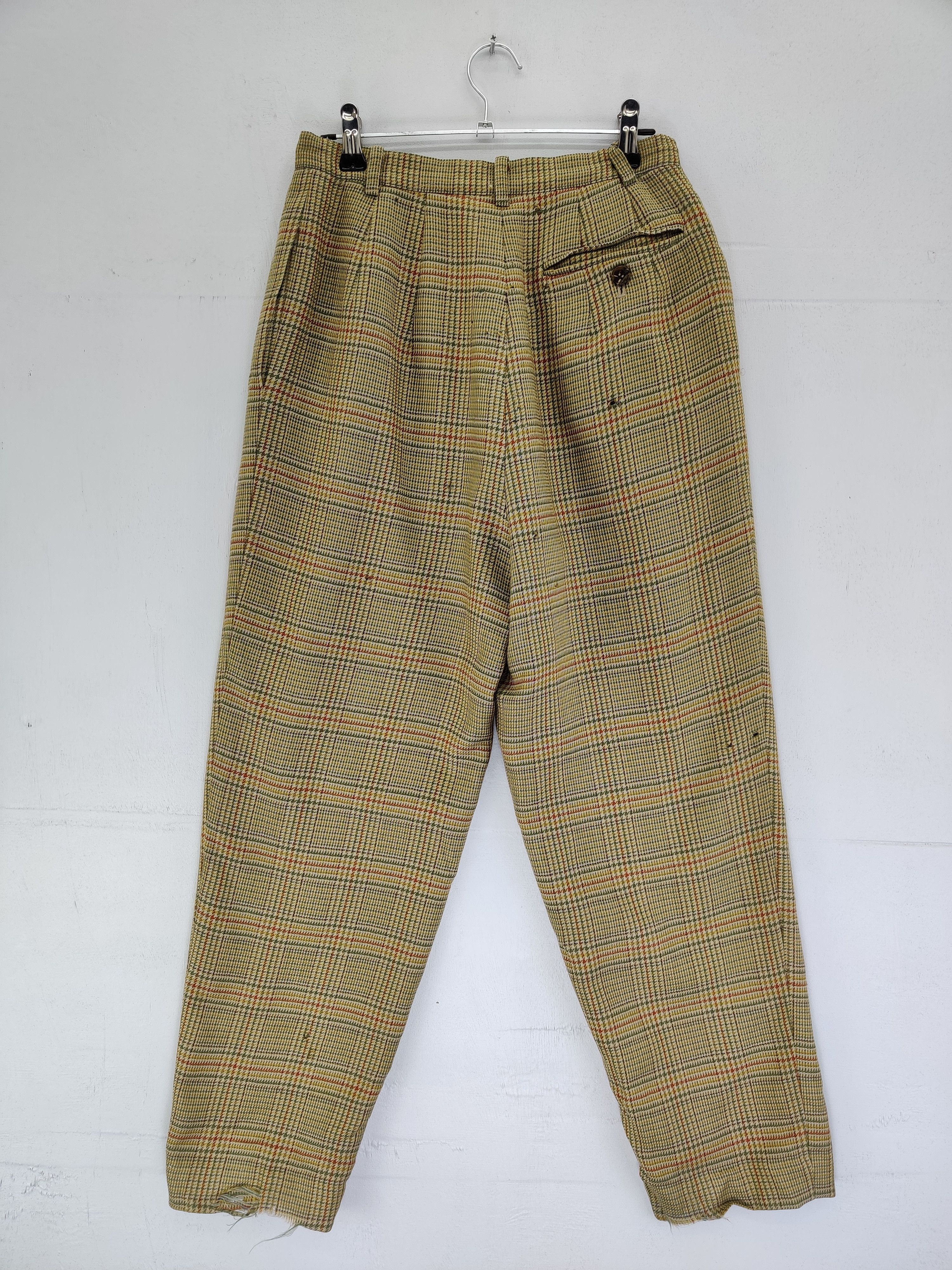 Burberry Vintage Burberrys Checkered Loose Fit Pants Size US 26 / EU 42 - 6 Thumbnail