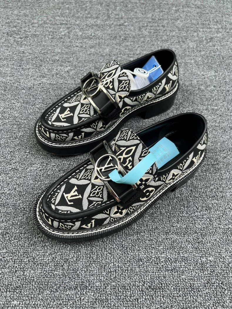 Louis Vuitton Louis Vuitton 1854 Pattern Loafers - dmc Size US 5 / EU 37 - 1 Thumbnail