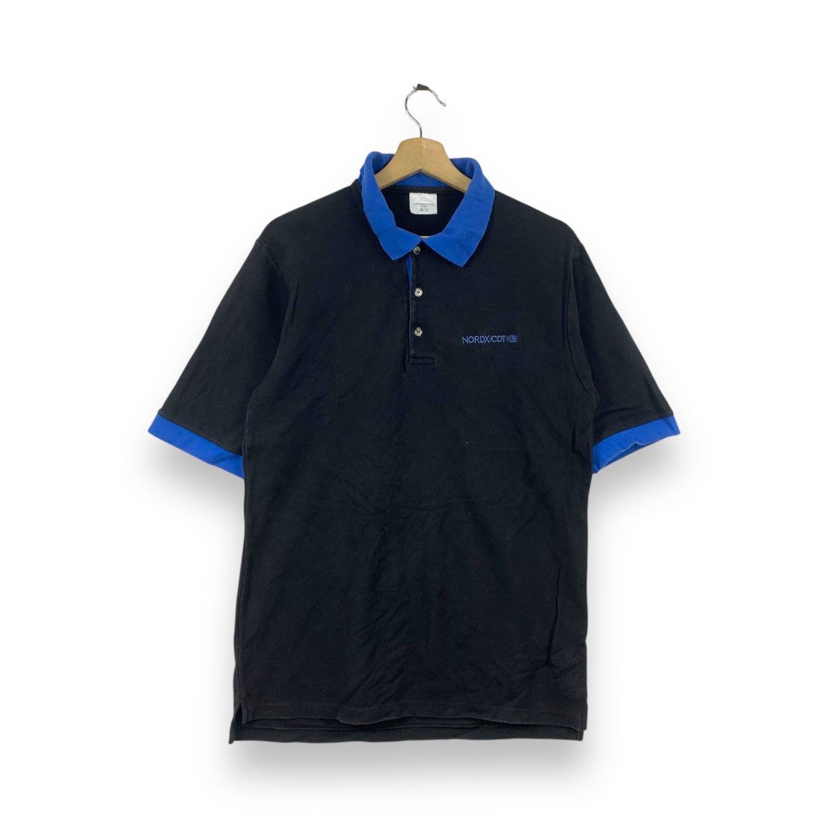 Vintage Vintage FAIRHEAVEN NORDX/CDT Tech Company Polo Tee Shirt Size US M / EU 48-50 / 2 - 1 Thumbnail