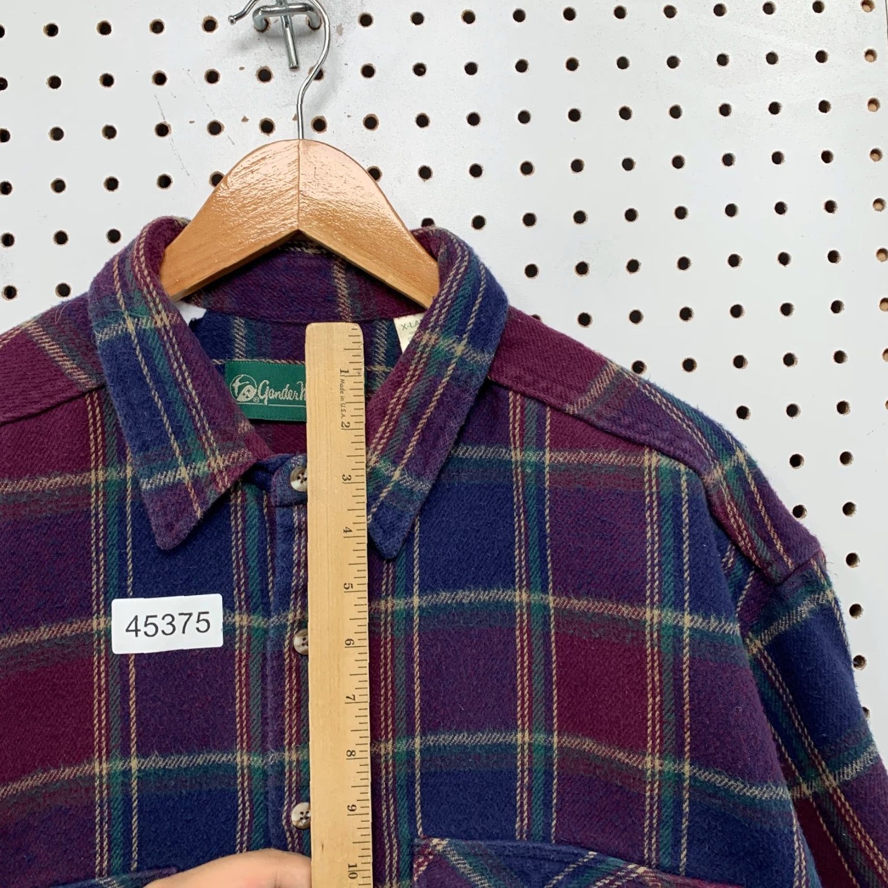 Vintage VINTAGE Gander Mountain Button Shirt Mens XL Purple Plaid Heavyweight Outdoor Shirt Mens XL Purple Plaid Heavyweight Outdoor Size US XL / EU 56 / 4 - 7 Thumbnail