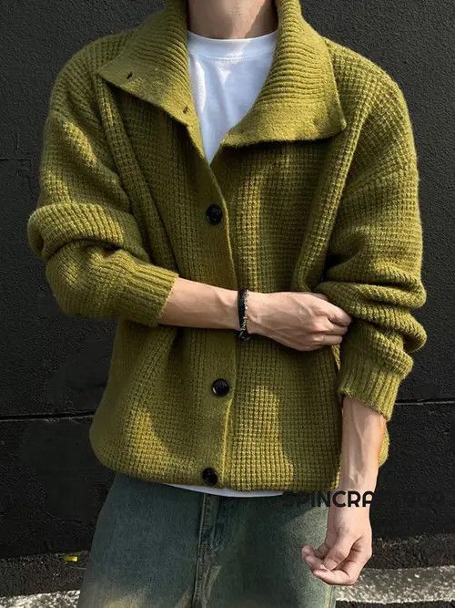Other Seiko x dou Turtle Neck Button Cardigan Sweater Size US M / EU 48-50 / 2 - 2 Thumbnail