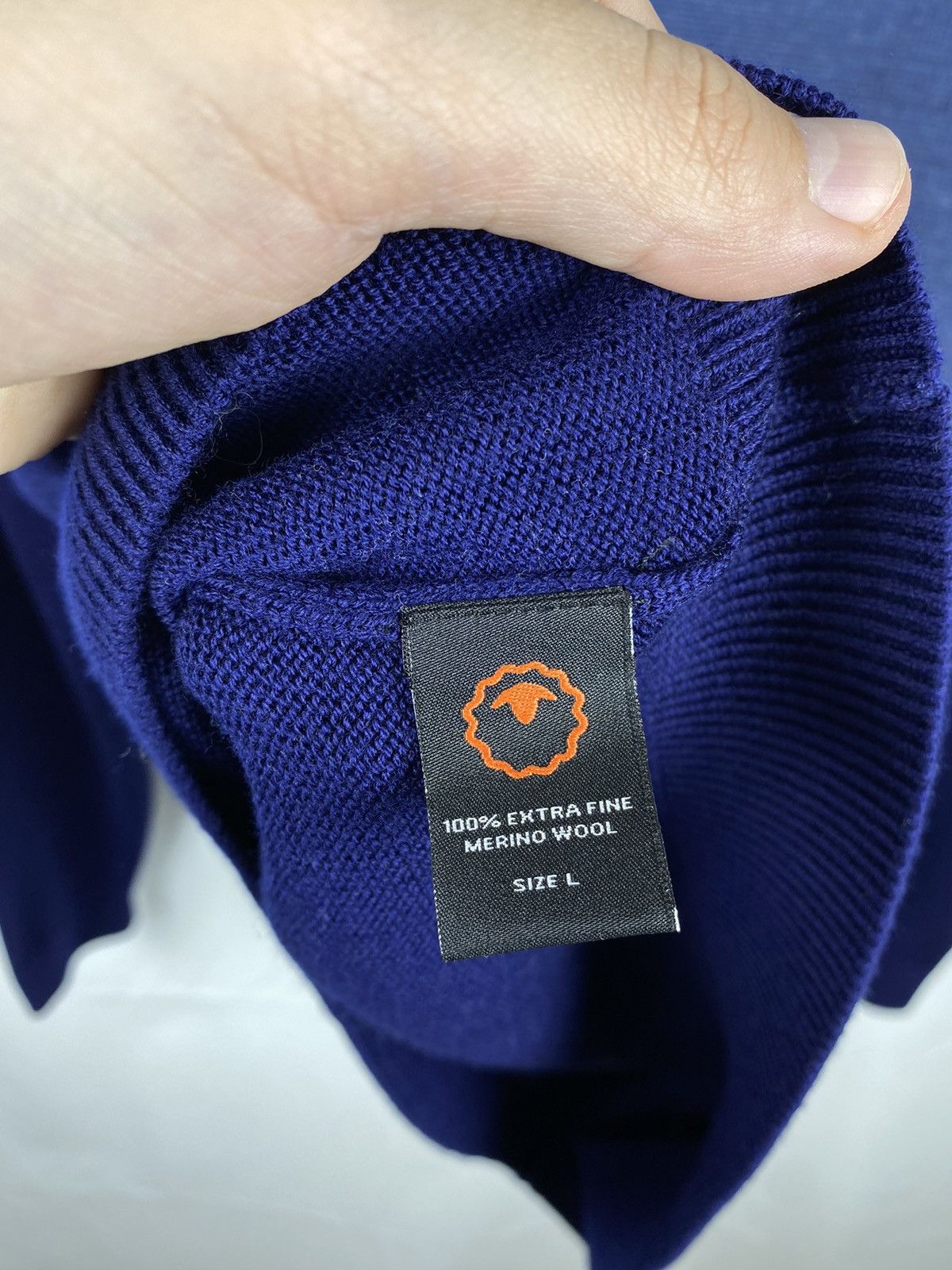 Designer Iso Baa Extra Fine Merino Wool Knit Sweater size L Size US L / EU 52-54 / 3 - 7 Thumbnail